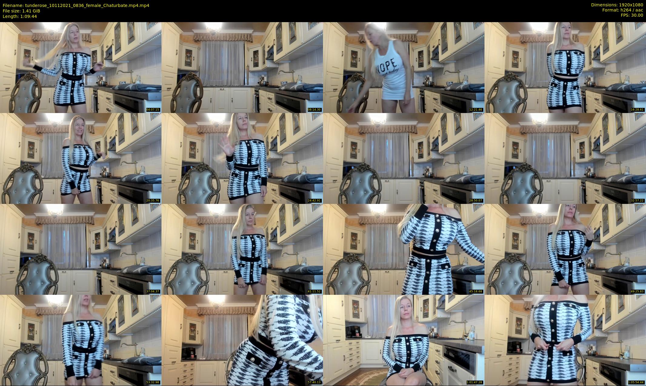 tunderose — 70 minute Chaturbate female cam show recording, 1080p, Nov 10, 2021