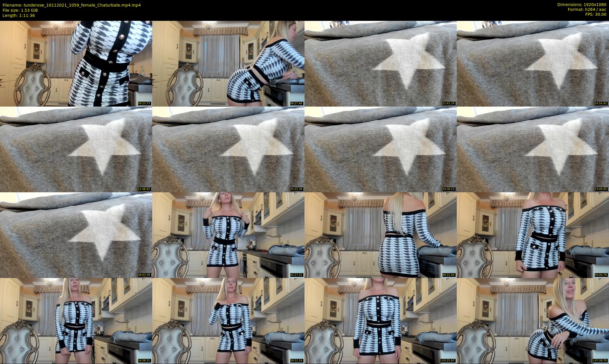 tunderose — 72 minute Chaturbate female cam show recording, 1080p, Nov 10, 2021