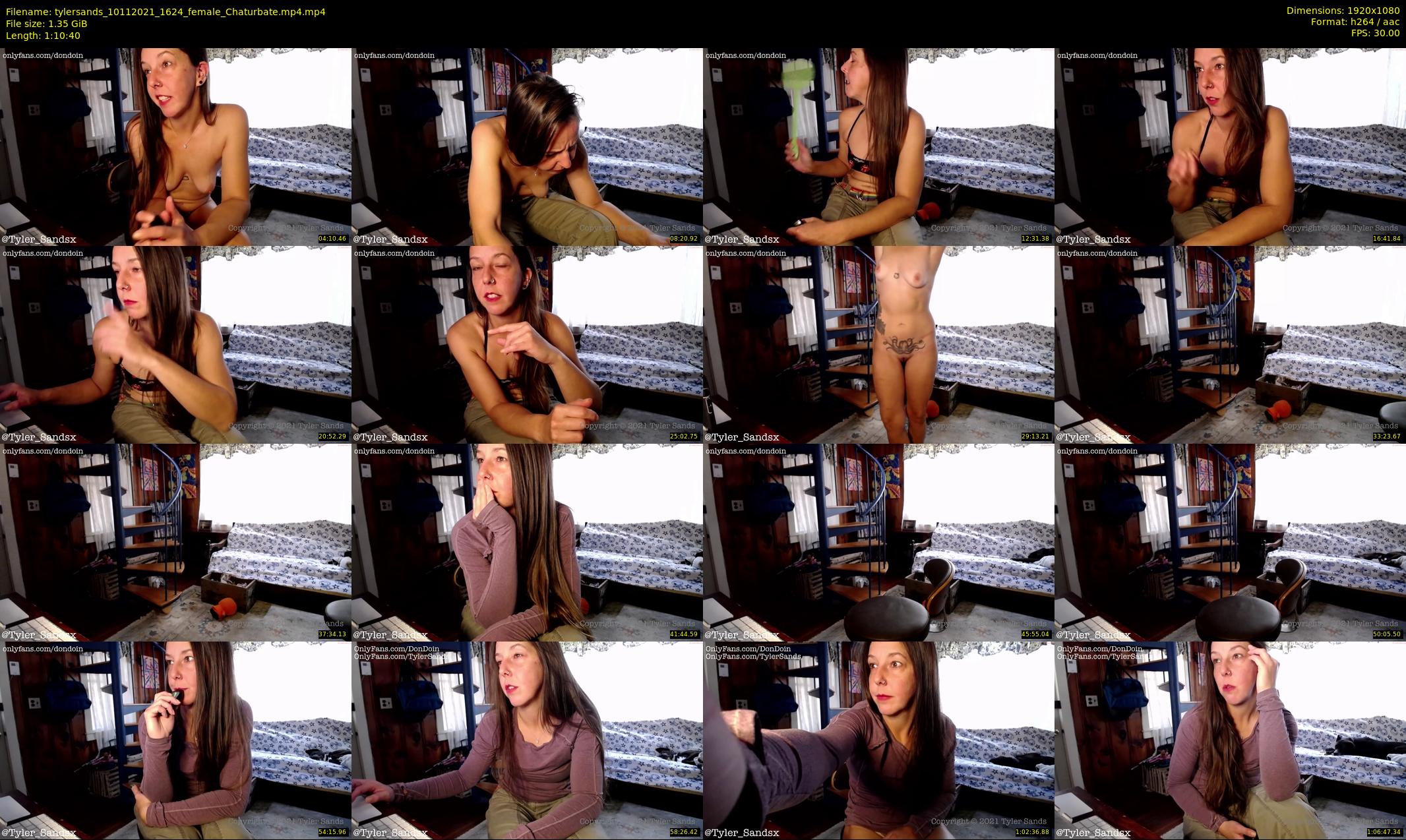 tylersands — 71 minute Chaturbate female cam show recording, 1080p, Nov 10, 2021