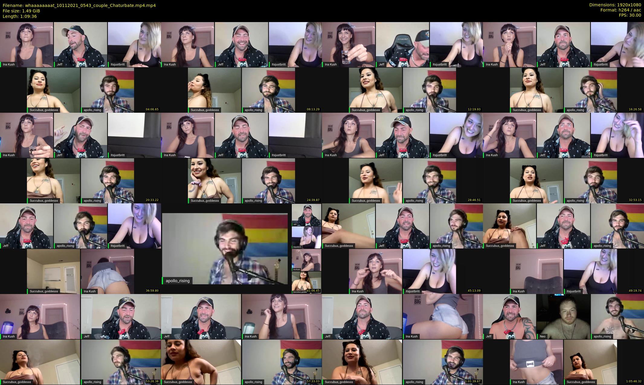 whaaaaaaaat — 70 minute Chaturbate couple cam show recording, 1080p, Nov 10, 2021