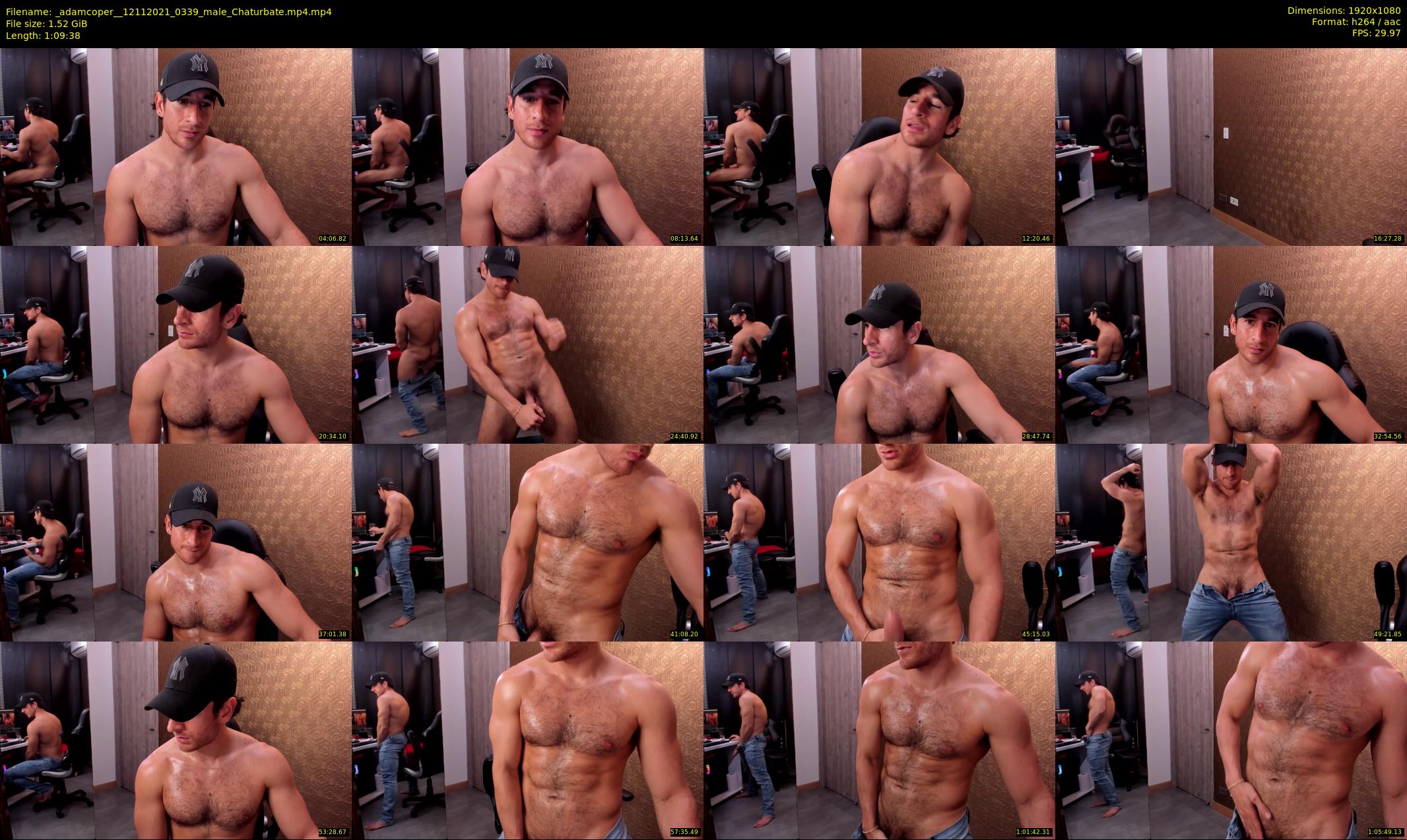 _adamcoper_ — 70 minute Chaturbate male cam show recording, 1080p, Nov 12, 2021