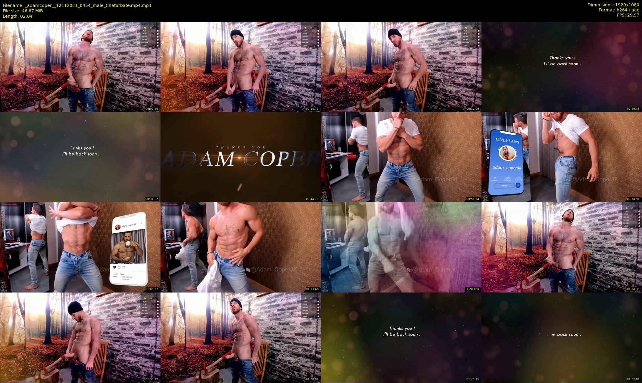 _adamcoper_ — 3 minute Chaturbate male cam show recording, 1080p, Nov 12, 2021