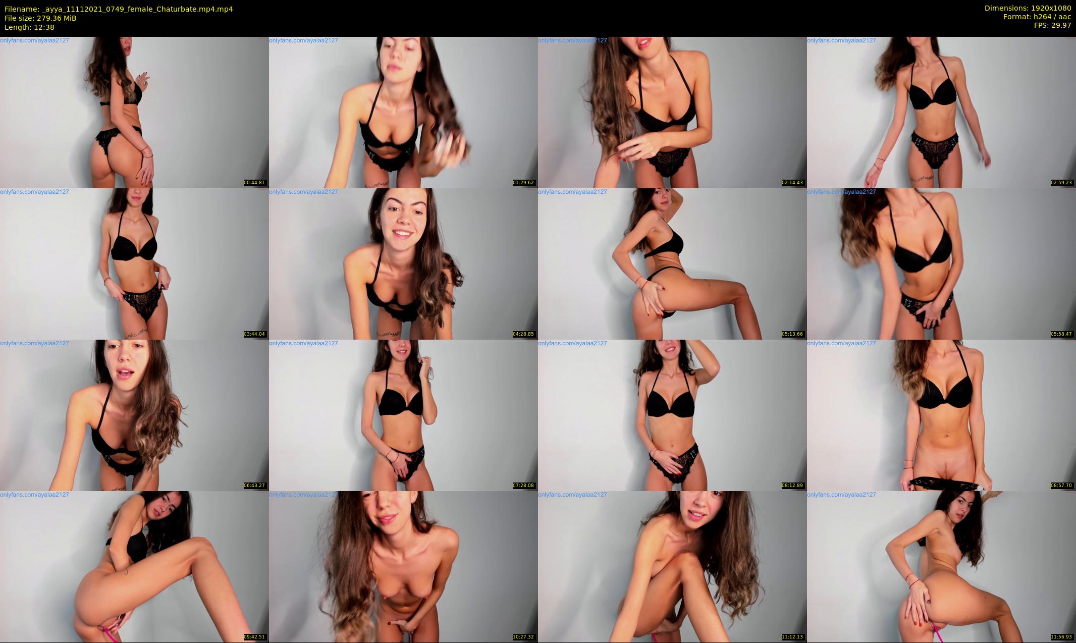 _ayya — 13 minute Chaturbate female cam show recording, 1080p, Nov 11, 2021