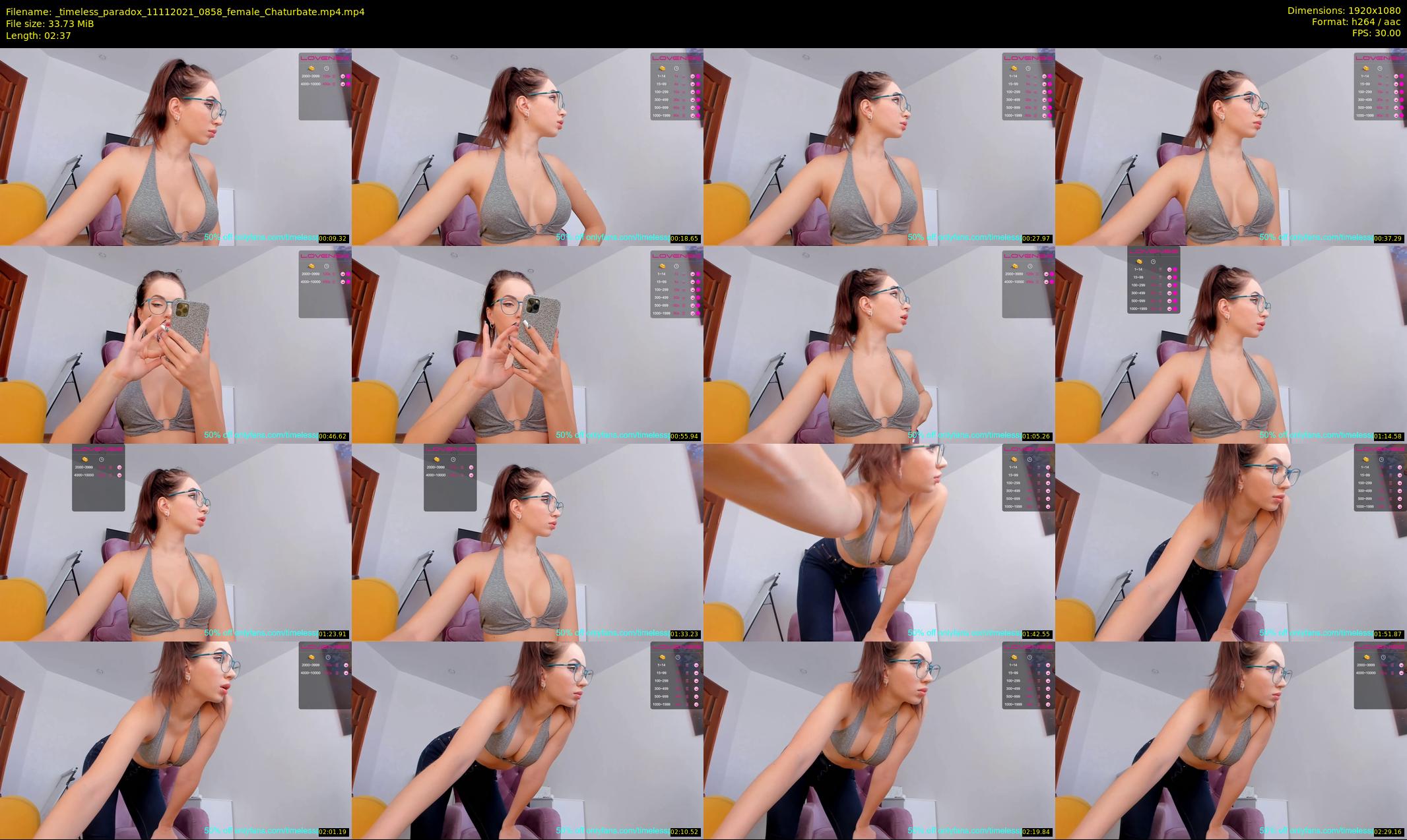 _timeless_paradox — 3 minute Chaturbate female cam show recording, 1080p, Nov 11, 2021
