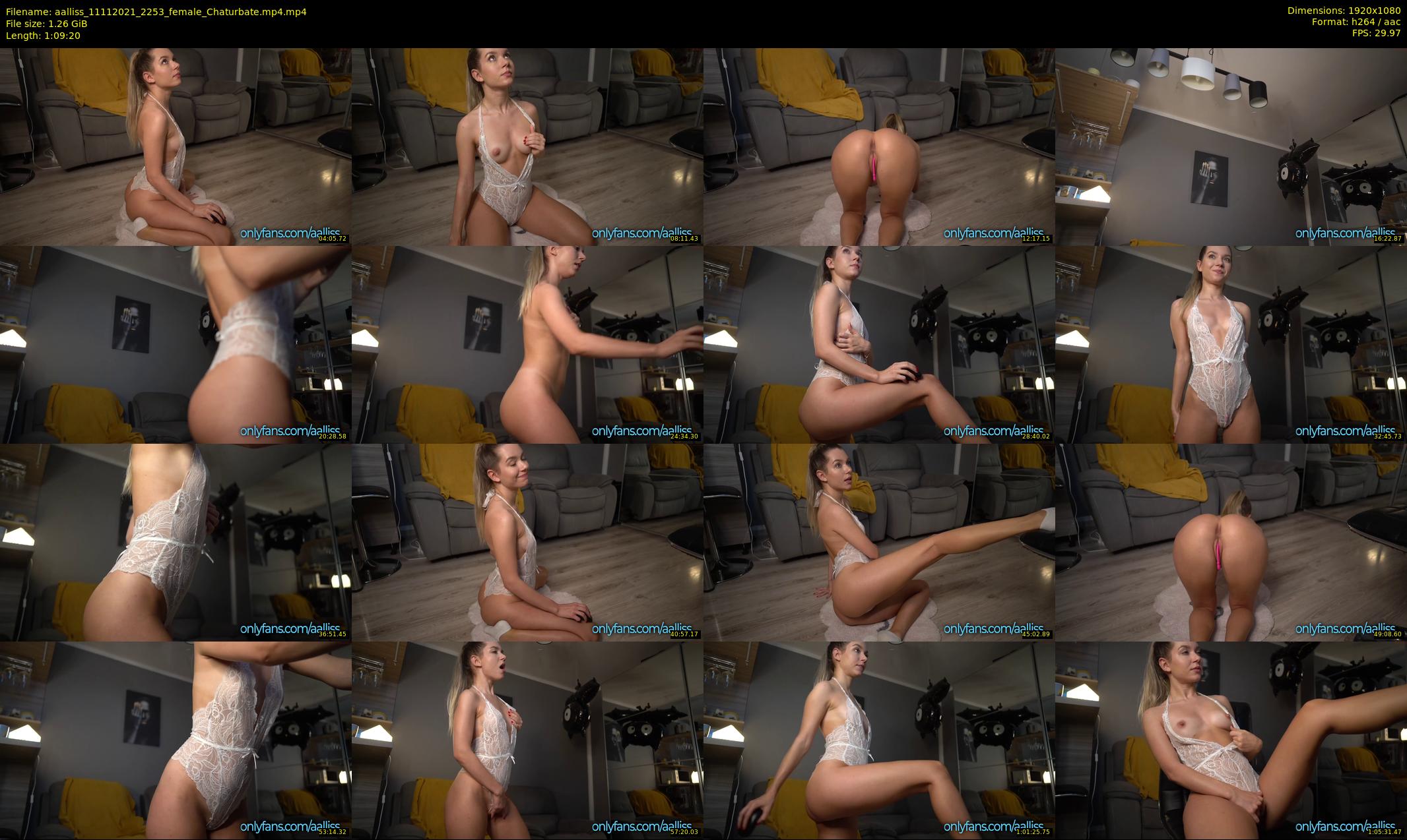 aalliss — 70 minute Chaturbate female cam show recording, 1080p, Nov 11, 2021