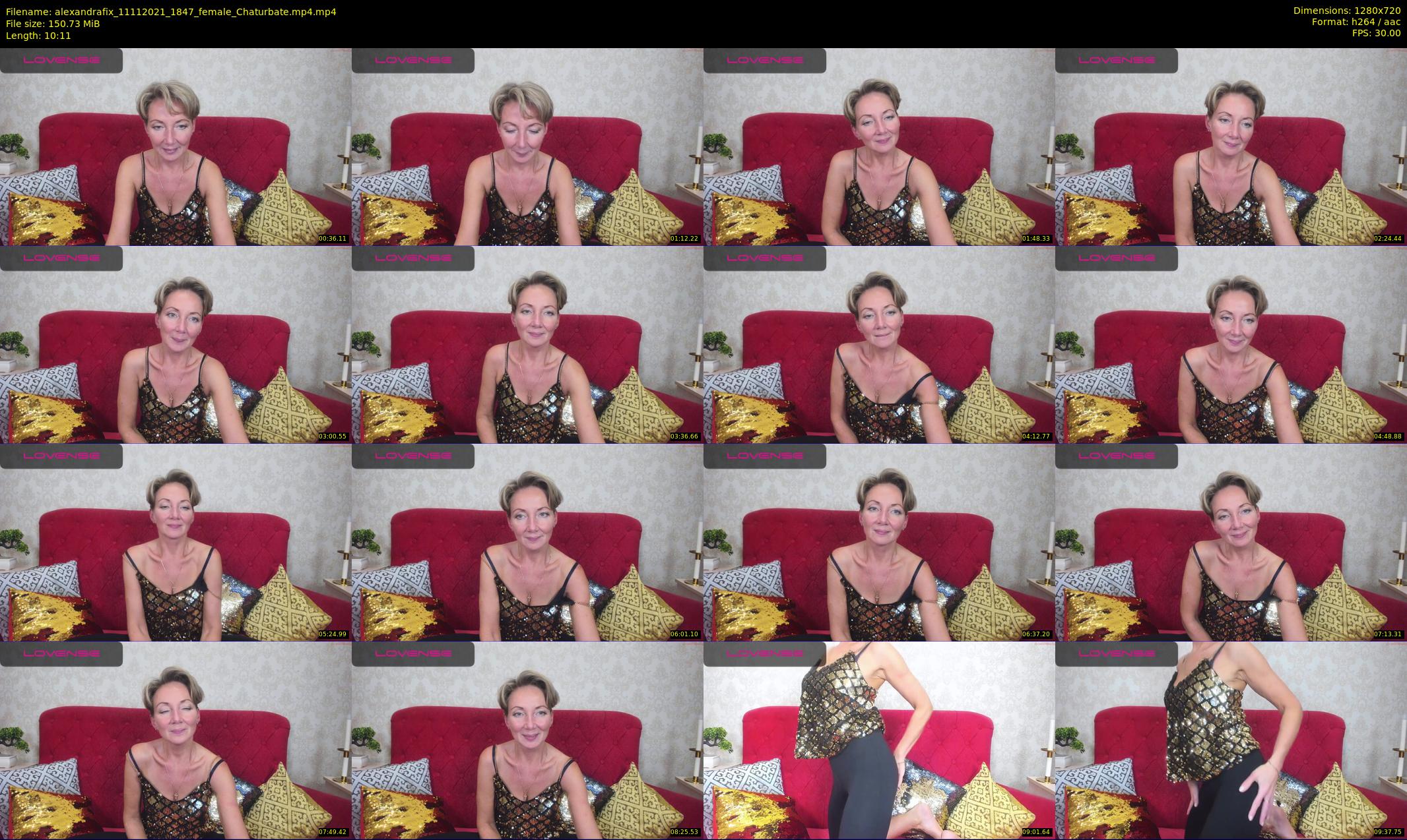 alexandrafix — 11 minute Chaturbate female cam show recording, 720p, Nov 11, 2021