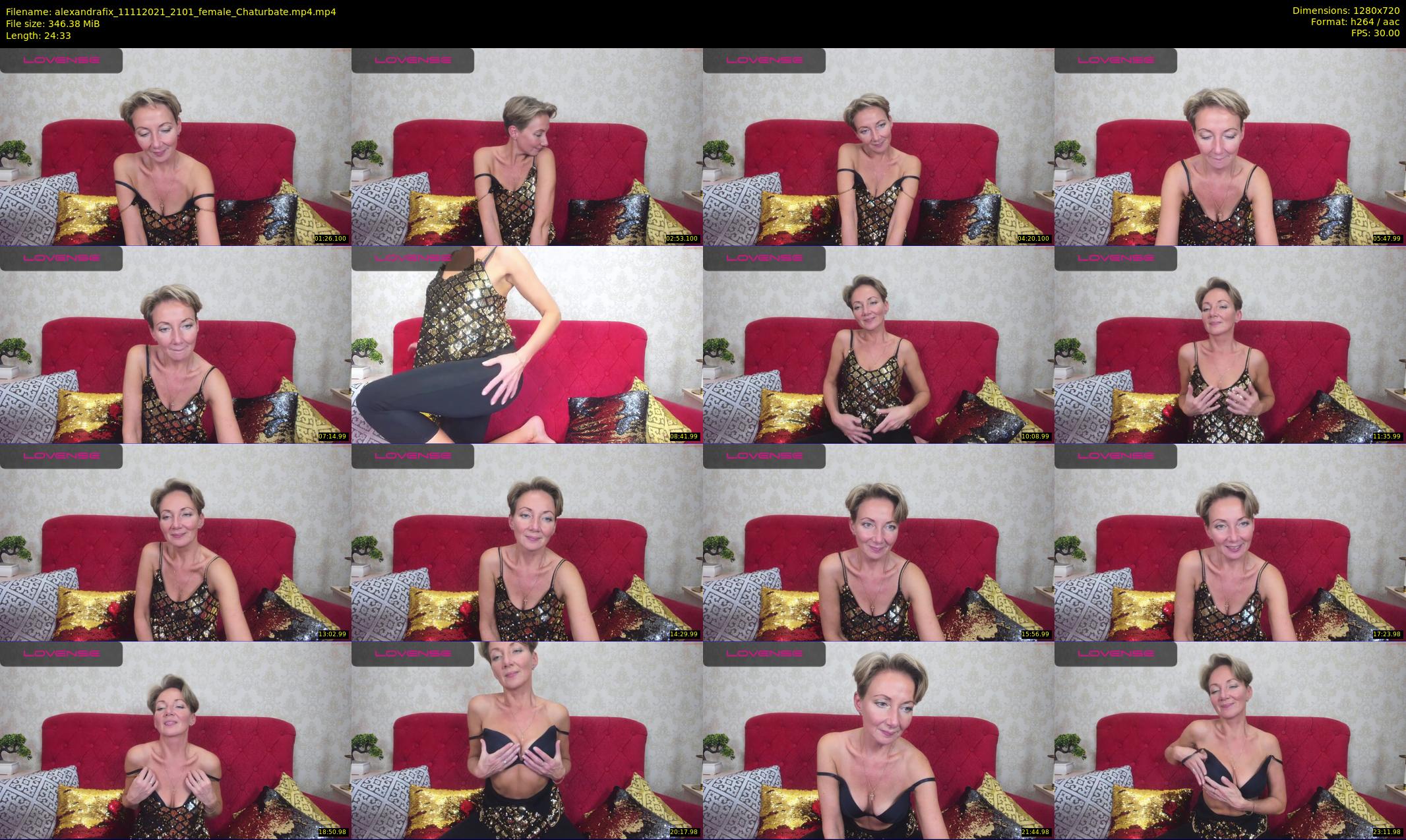 alexandrafix — 25 minute Chaturbate female cam show recording, 720p, Nov 11, 2021