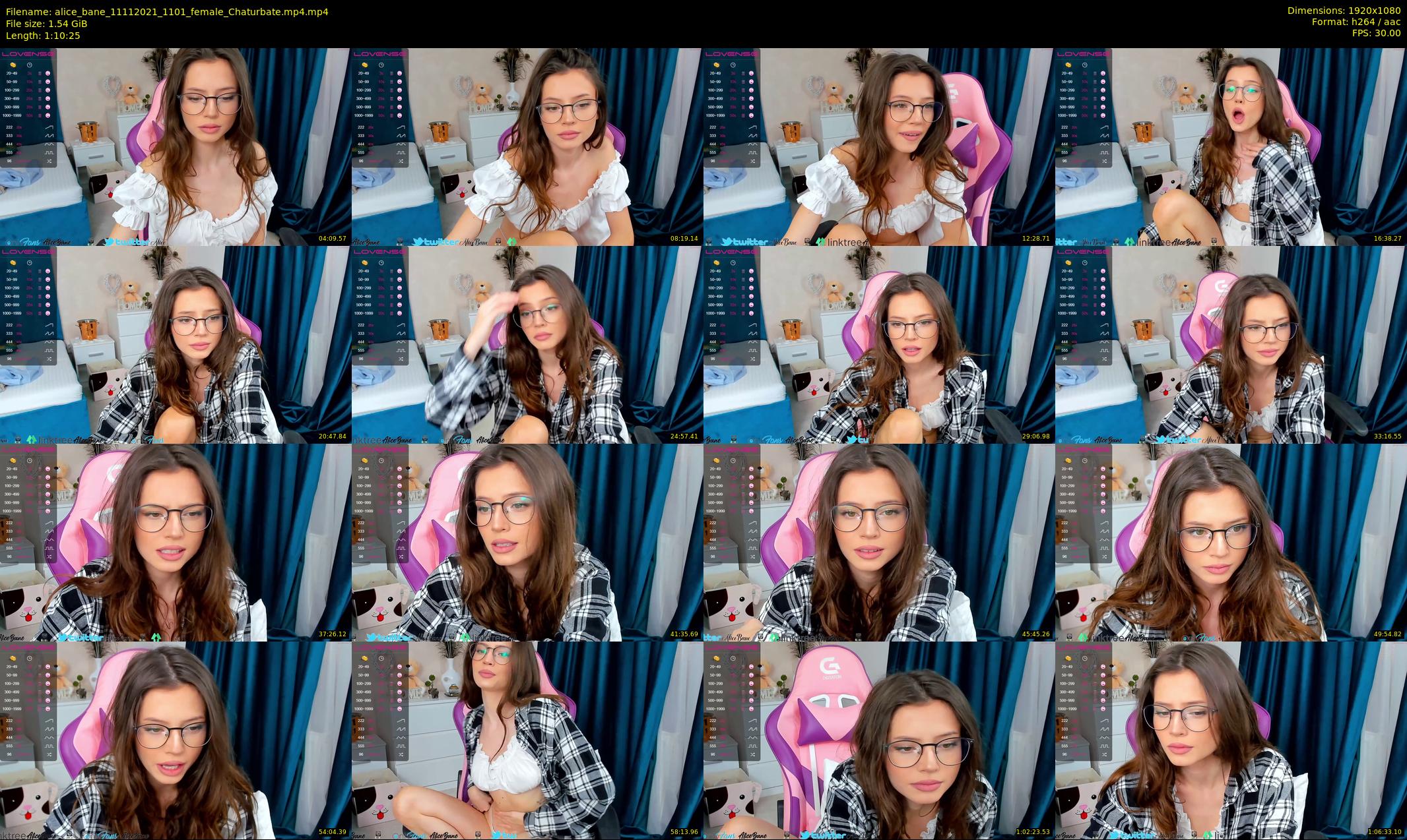 alice_bane — 71 minute Chaturbate female cam show recording, 1080p, Nov 11, 2021