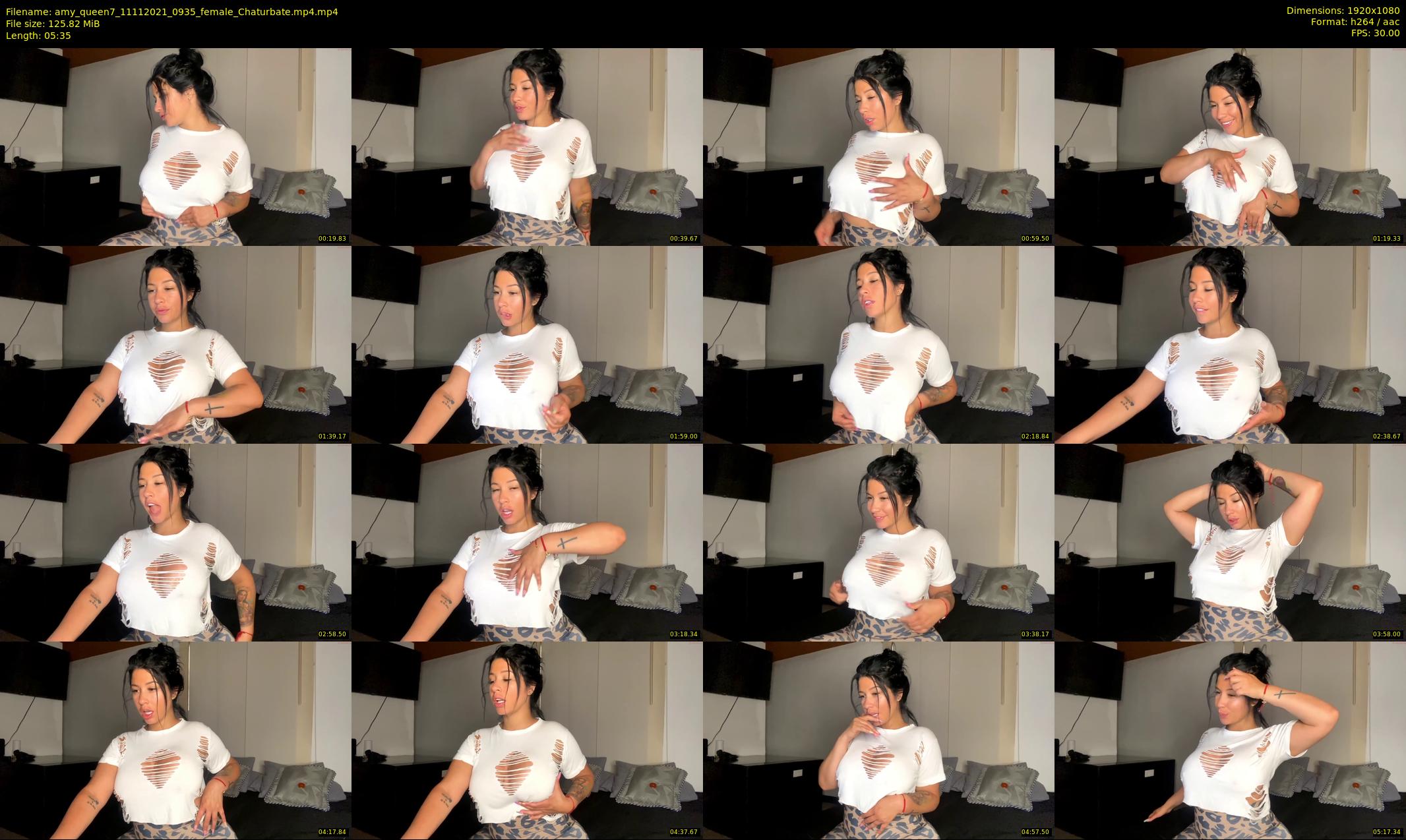 amy_queen7 — 6 minute Chaturbate female cam show recording, 1080p, Nov 11, 2021