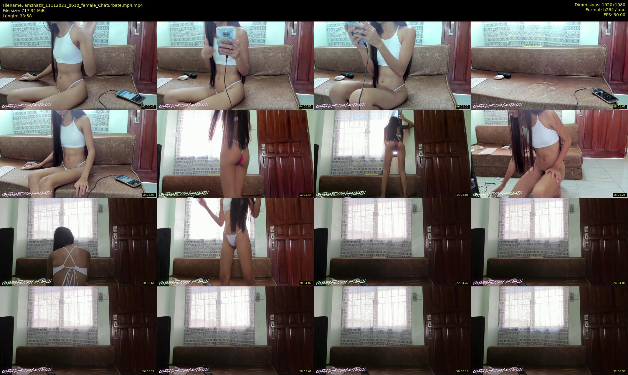 amznazn — 34 minute Chaturbate female cam show recording, 1080p, Nov 11, 2021