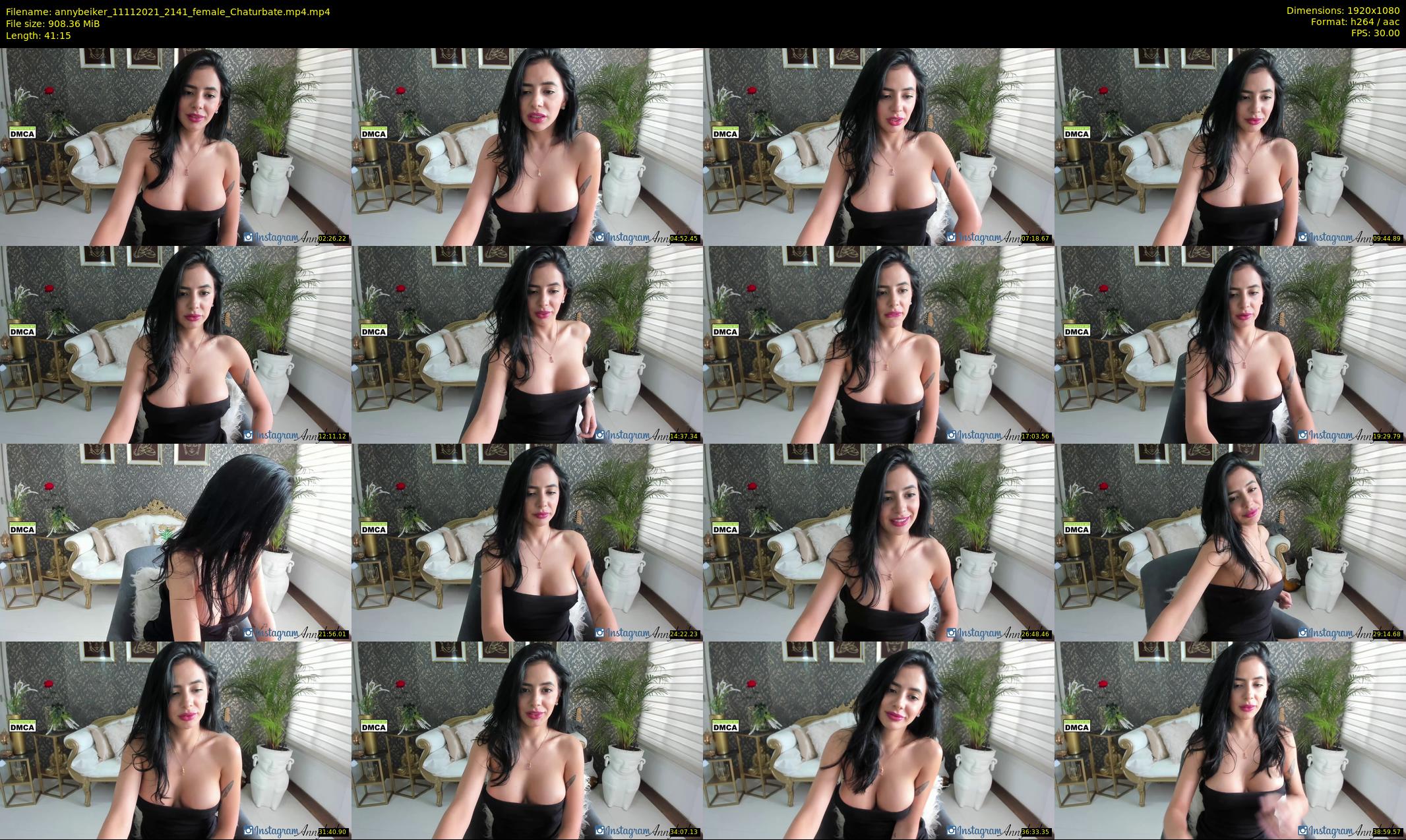 annybeiker — 42 minute Chaturbate female cam show recording, 1080p, Nov 11, 2021
