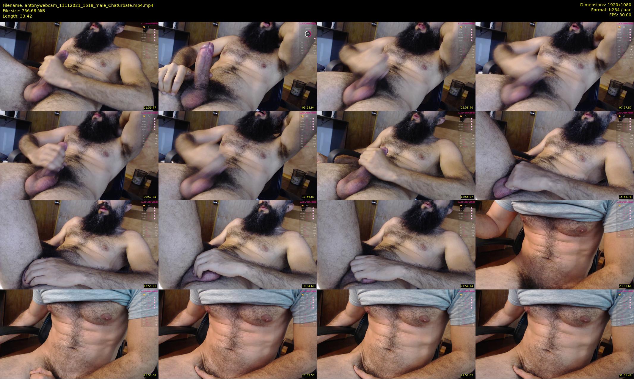 antonywebcam — 34 minute Chaturbate male cam show recording, 1080p, Nov 11, 2021