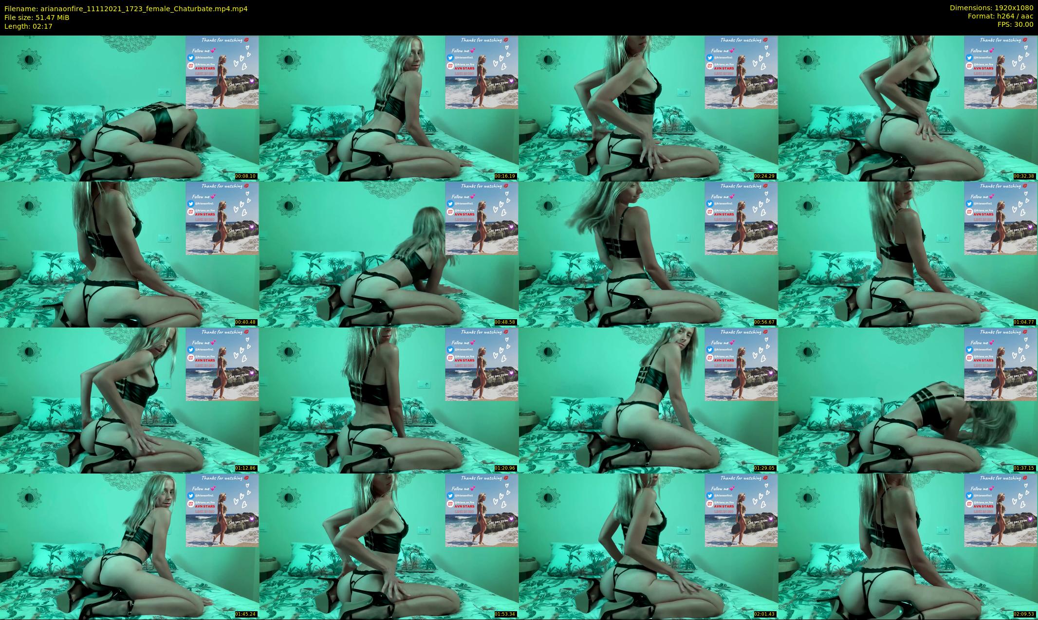 arianaonfire — 3 minute Chaturbate couple cam show recording, 1080p, Nov 11, 2021