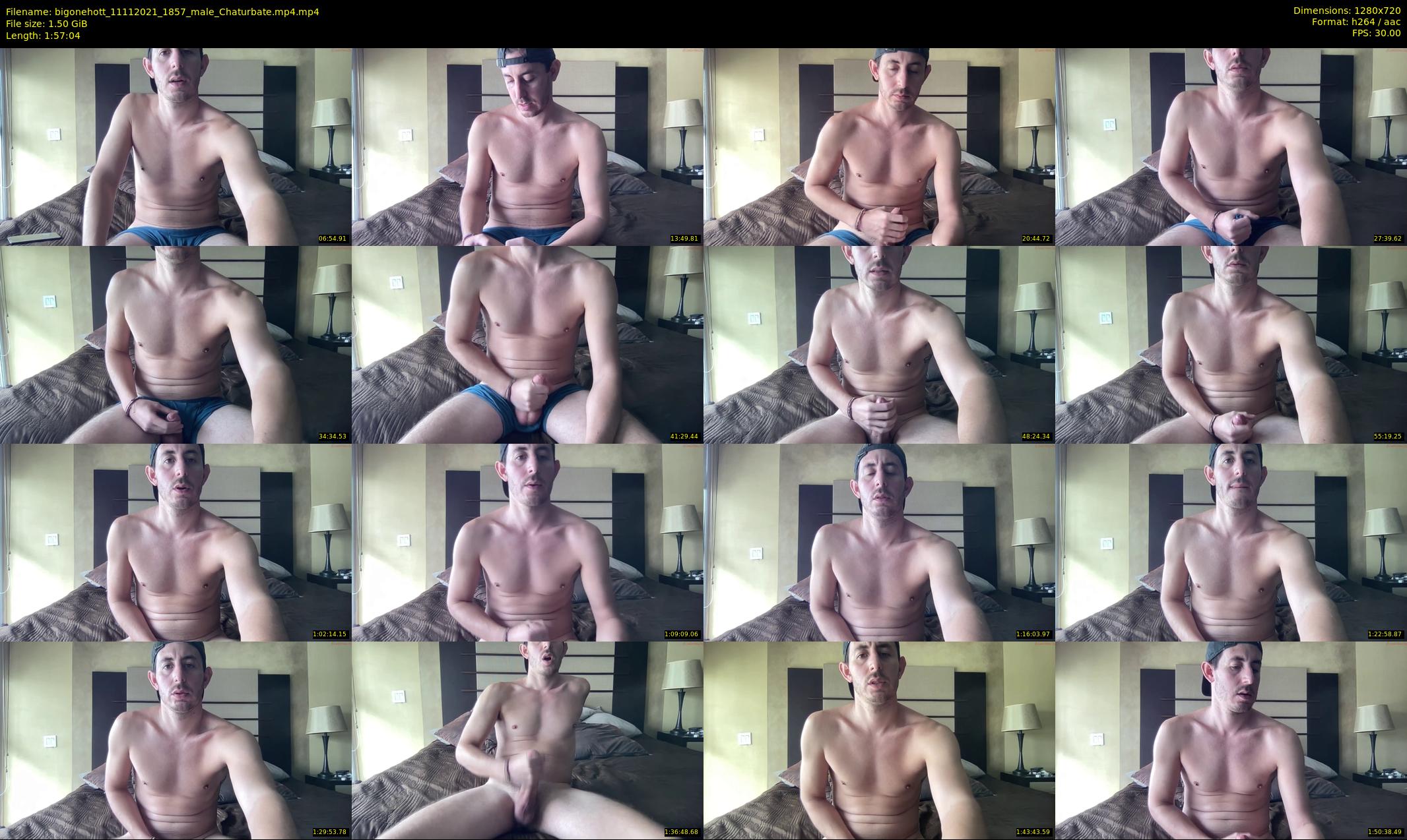 bigonehott — 118 minute Chaturbate male cam show recording, 720p, Nov 11, 2021
