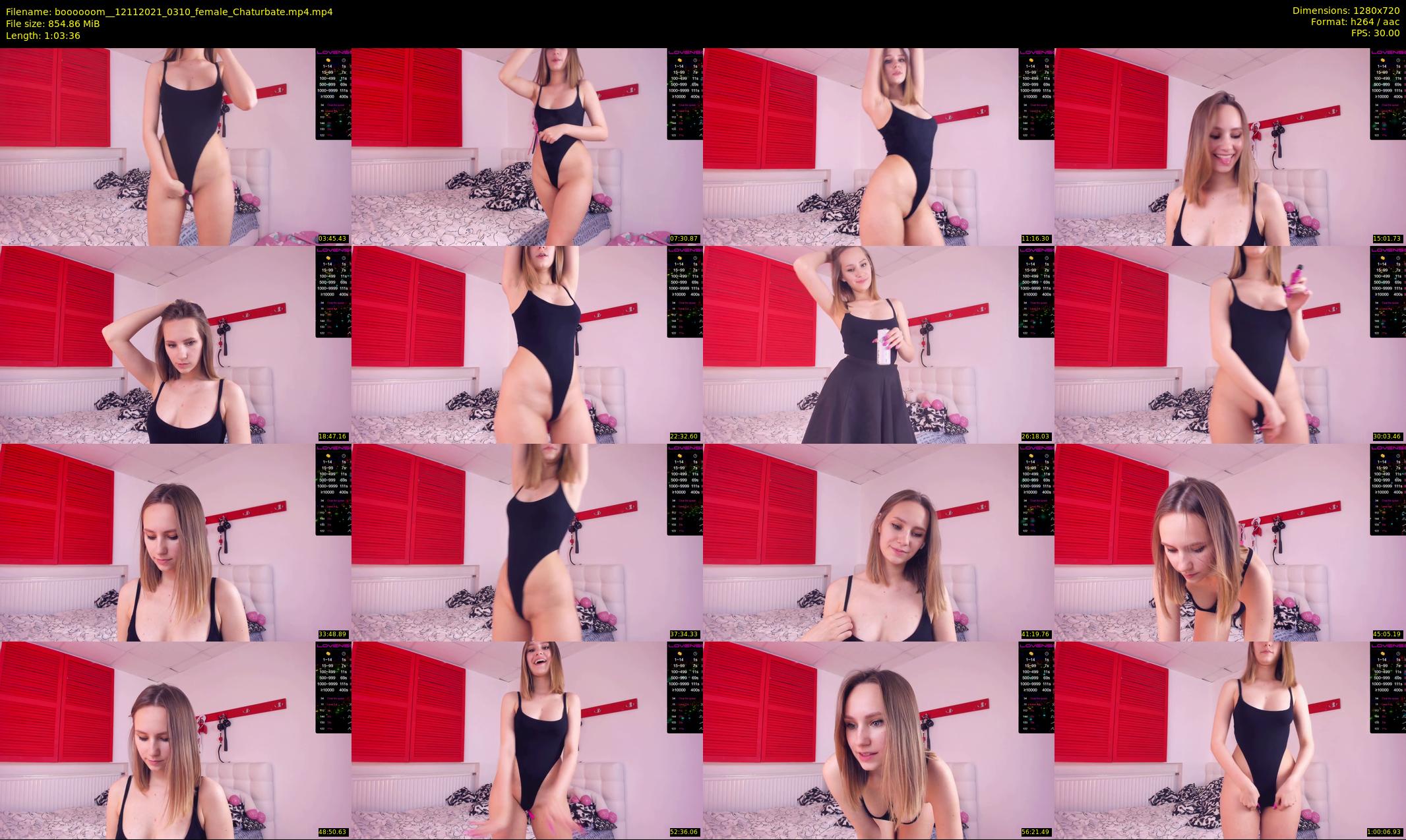 boooooom_ — 64 minute Chaturbate female cam show recording, 720p, Nov 12, 2021