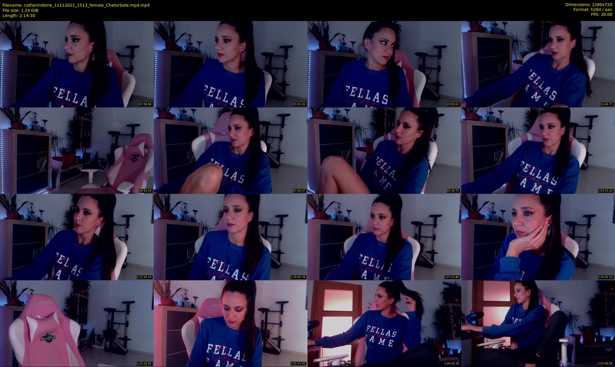 catherinstone — 135 minute Chaturbate female cam show recording, 720p, Nov 11, 2021
