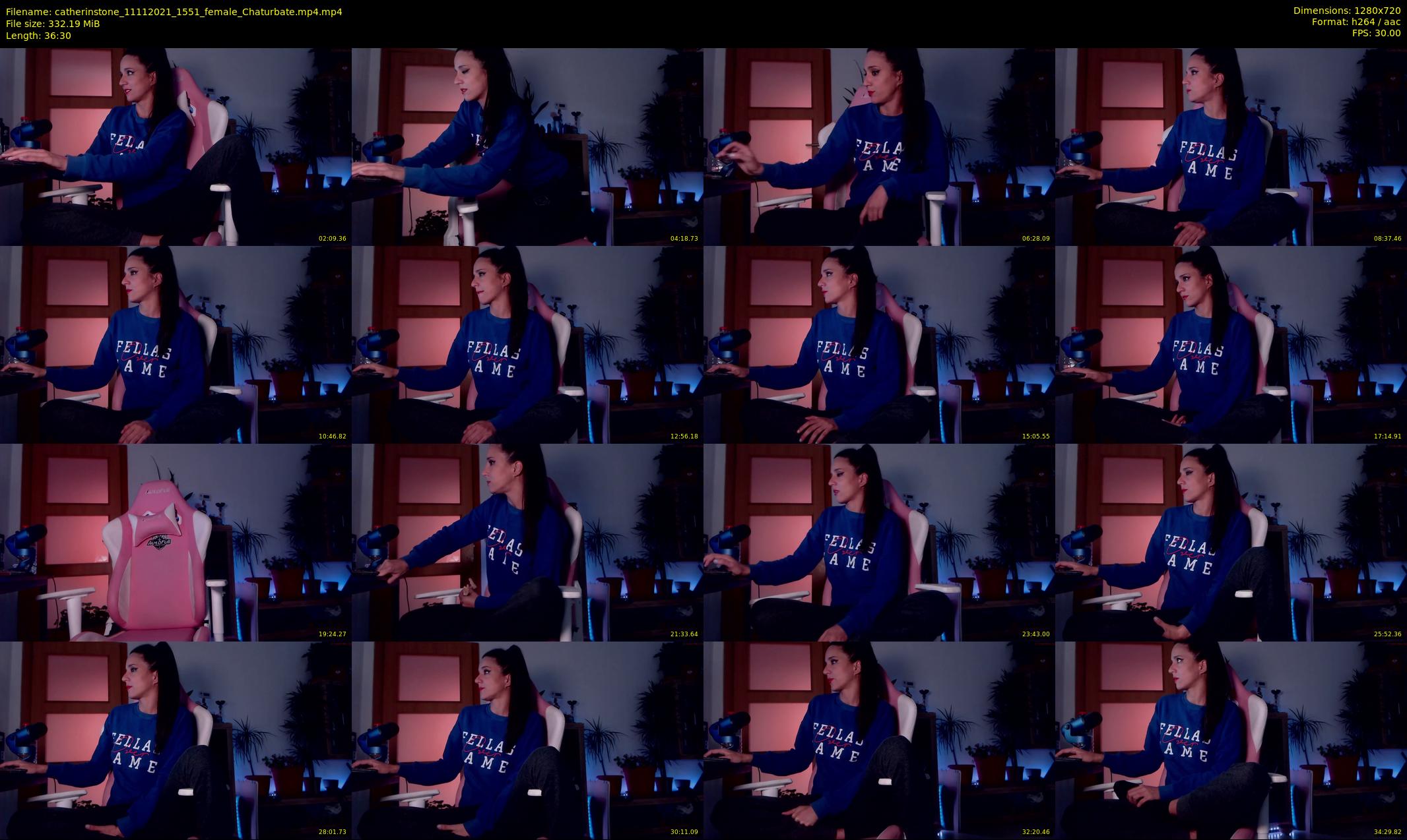 catherinstone — 37 minute Chaturbate female cam show recording, 720p, Nov 11, 2021