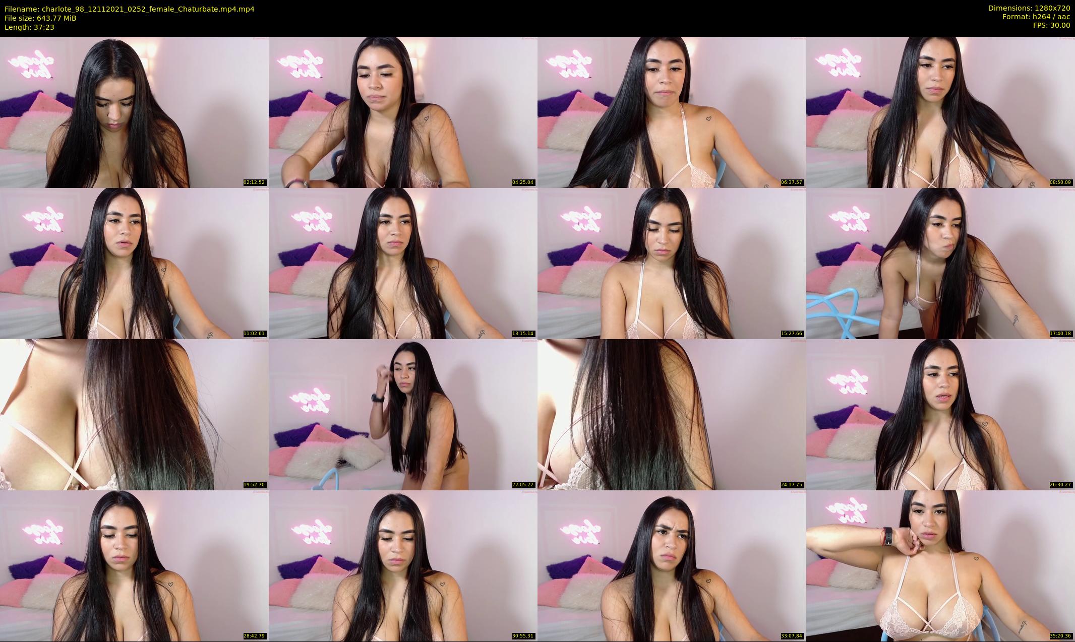 charlote_98 — 38 minute Chaturbate female cam show recording, 720p, Nov 12, 2021