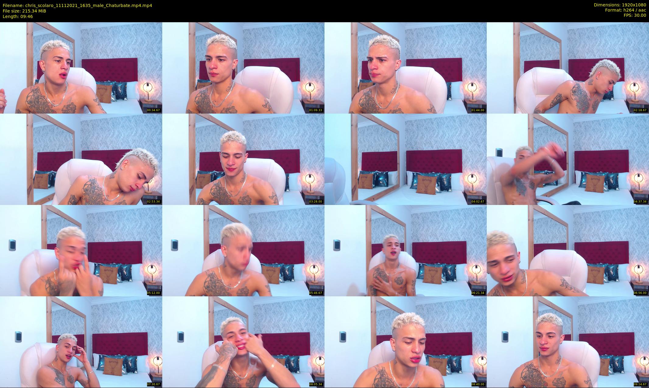 chris_scolaro — 10 minute Chaturbate male cam show recording, 1080p, Nov 11, 2021