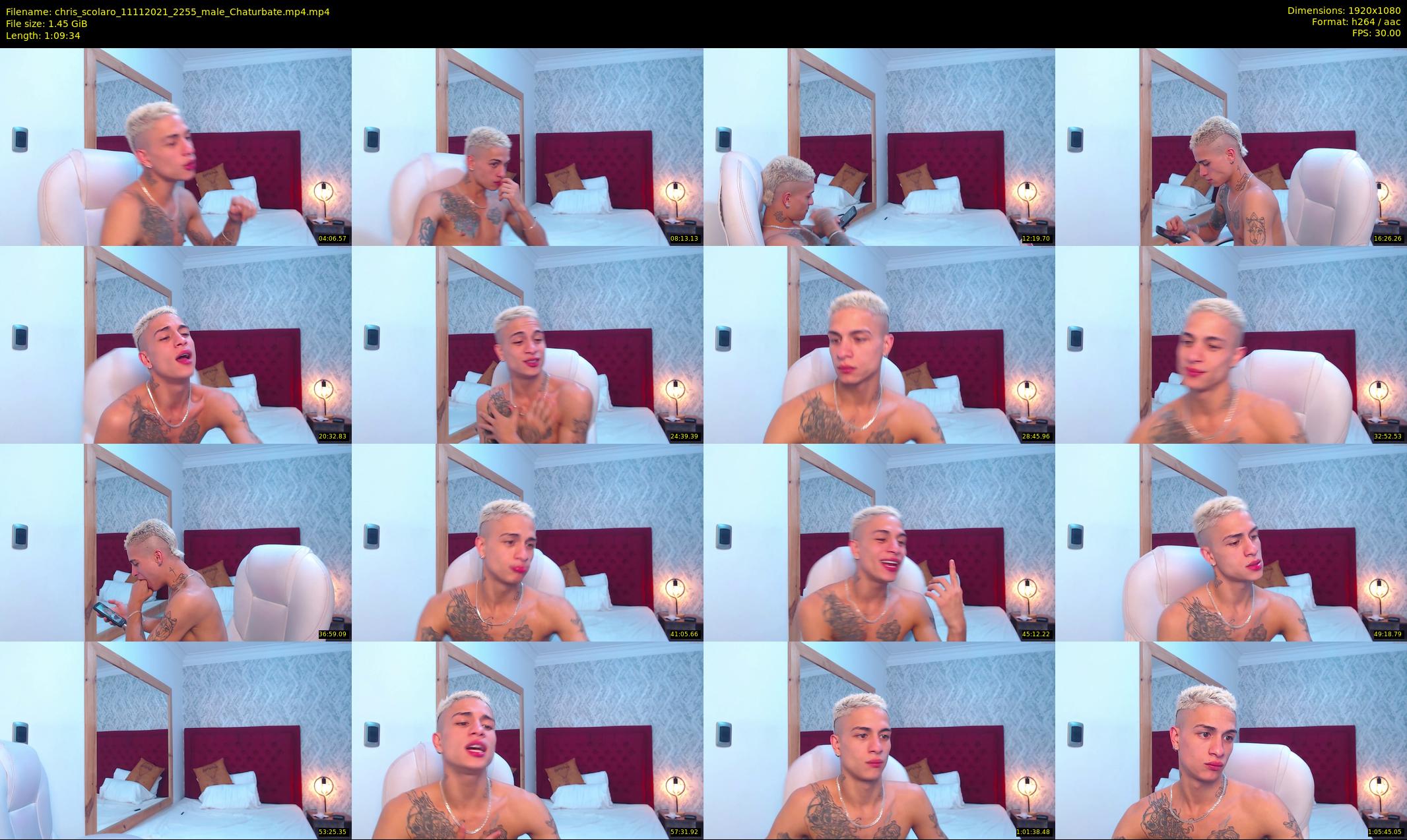 chris_scolaro — 70 minute Chaturbate male cam show recording, 1080p, Nov 11, 2021
