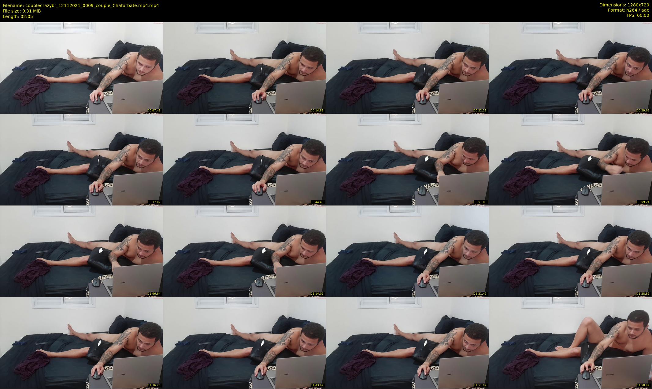 couplecrazybr — 3 minute Chaturbate couple cam show recording, 720p, Nov 12, 2021
