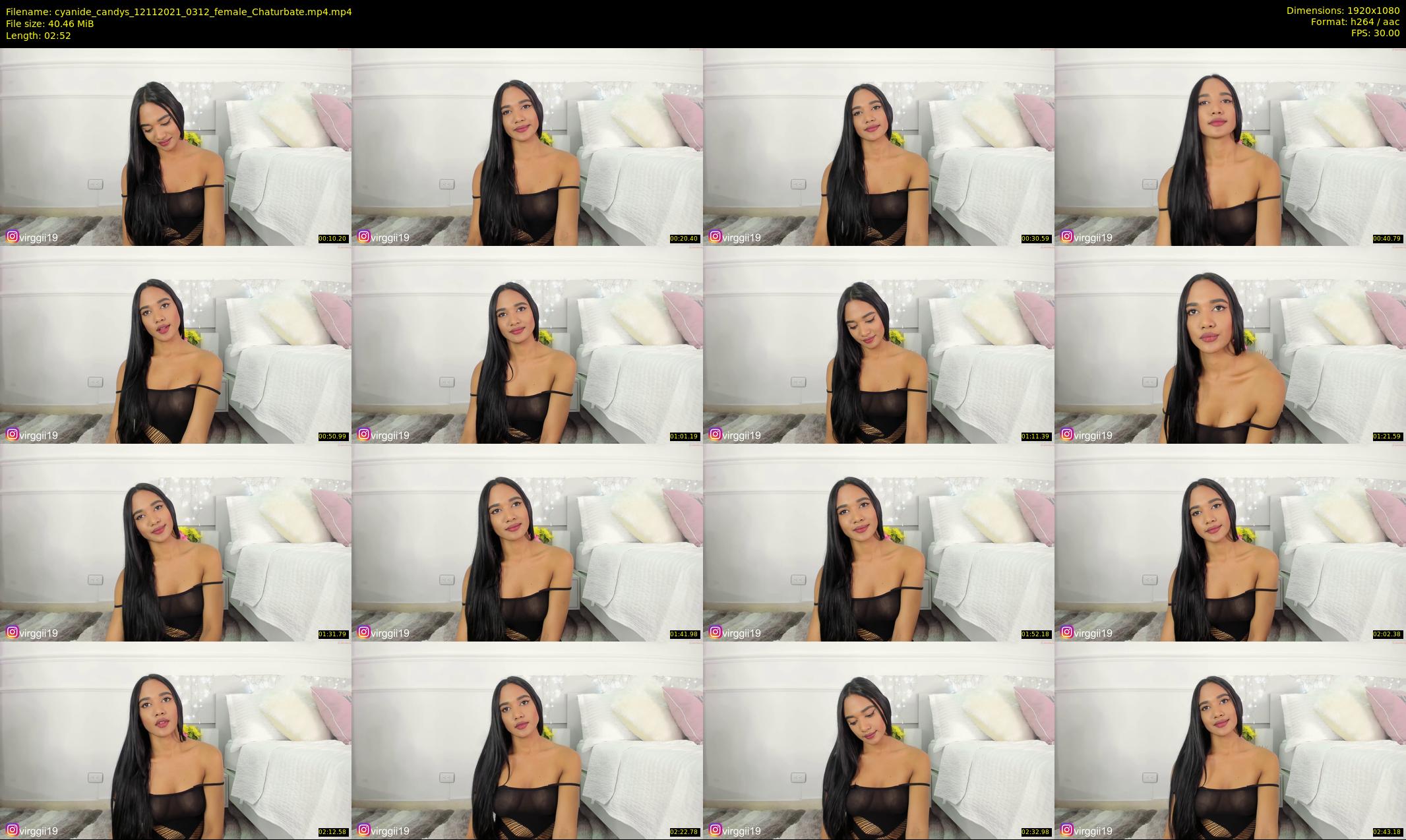 cyanide_candys — 3 minute Chaturbate female cam show recording, 1080p, Nov 12, 2021
