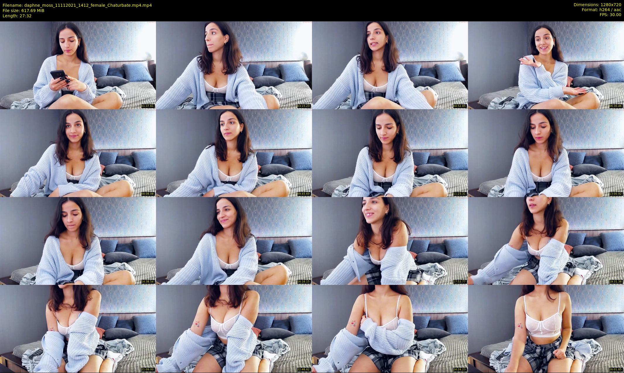 daphne_moss — 28 minute Chaturbate female cam show recording, 720p, Nov 11, 2021