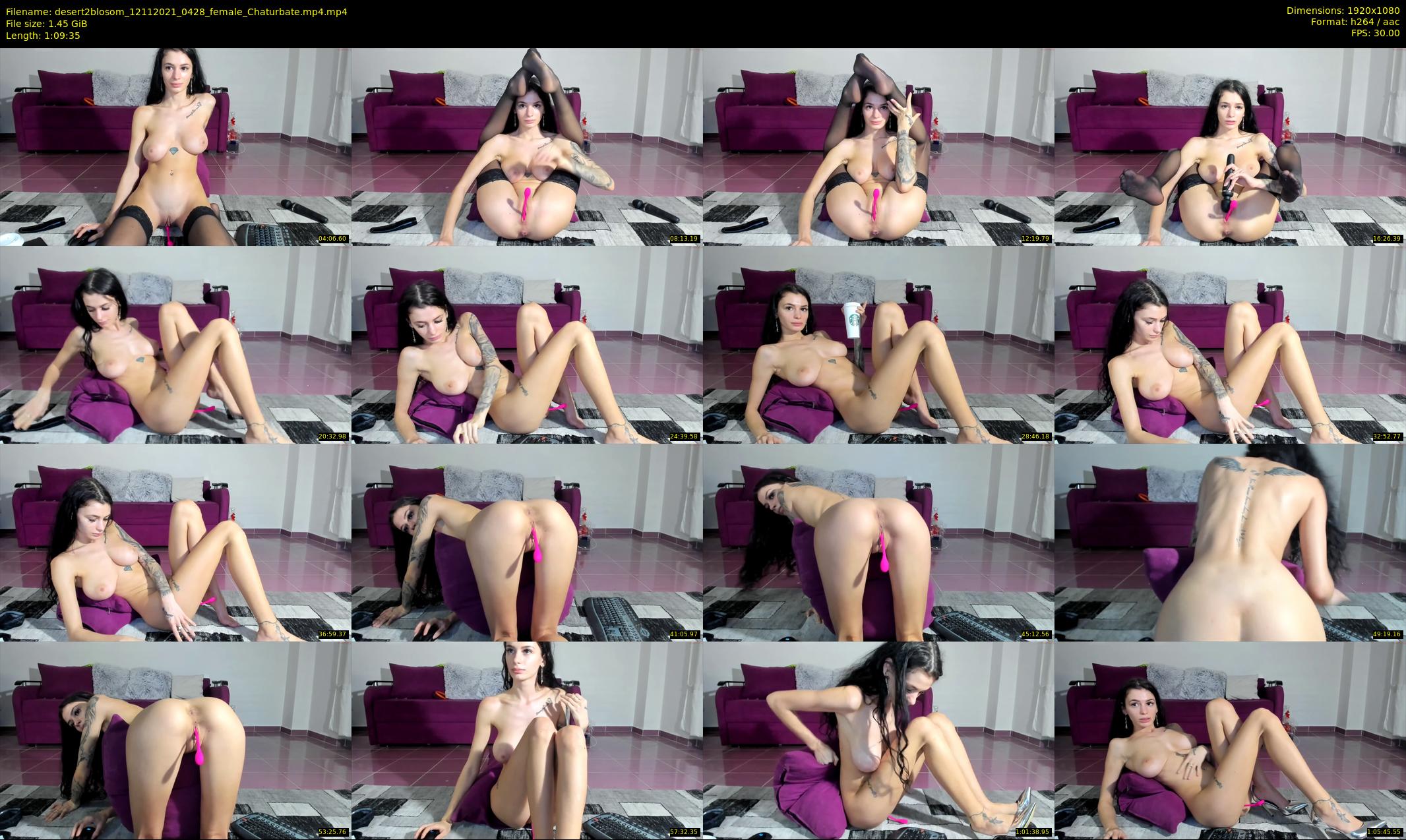 desert2blosom — 70 minute Chaturbate female cam show recording, 1080p, Nov 12, 2021