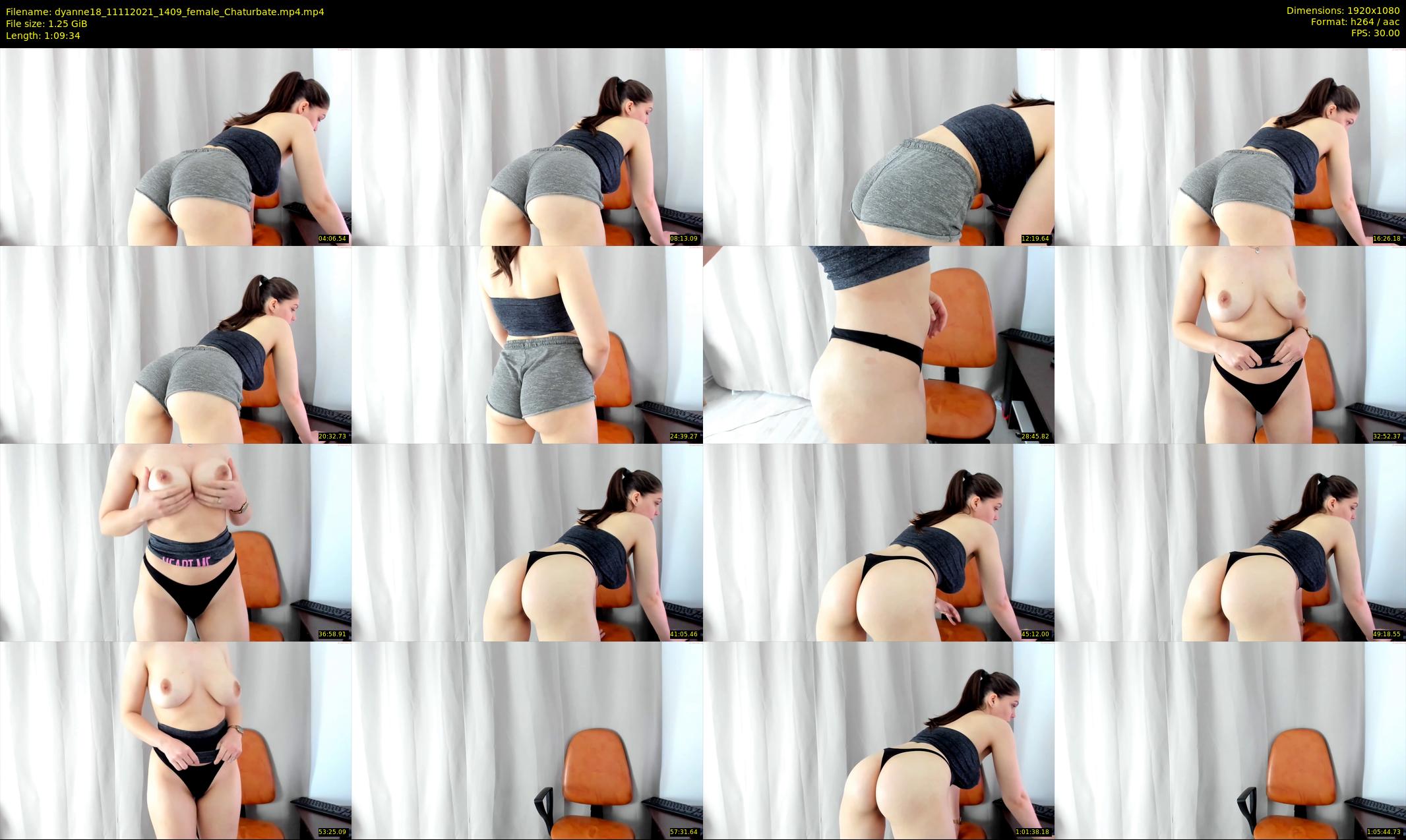 dyanne18 — 70 minute Chaturbate female cam show recording, 1080p, Nov 11, 2021