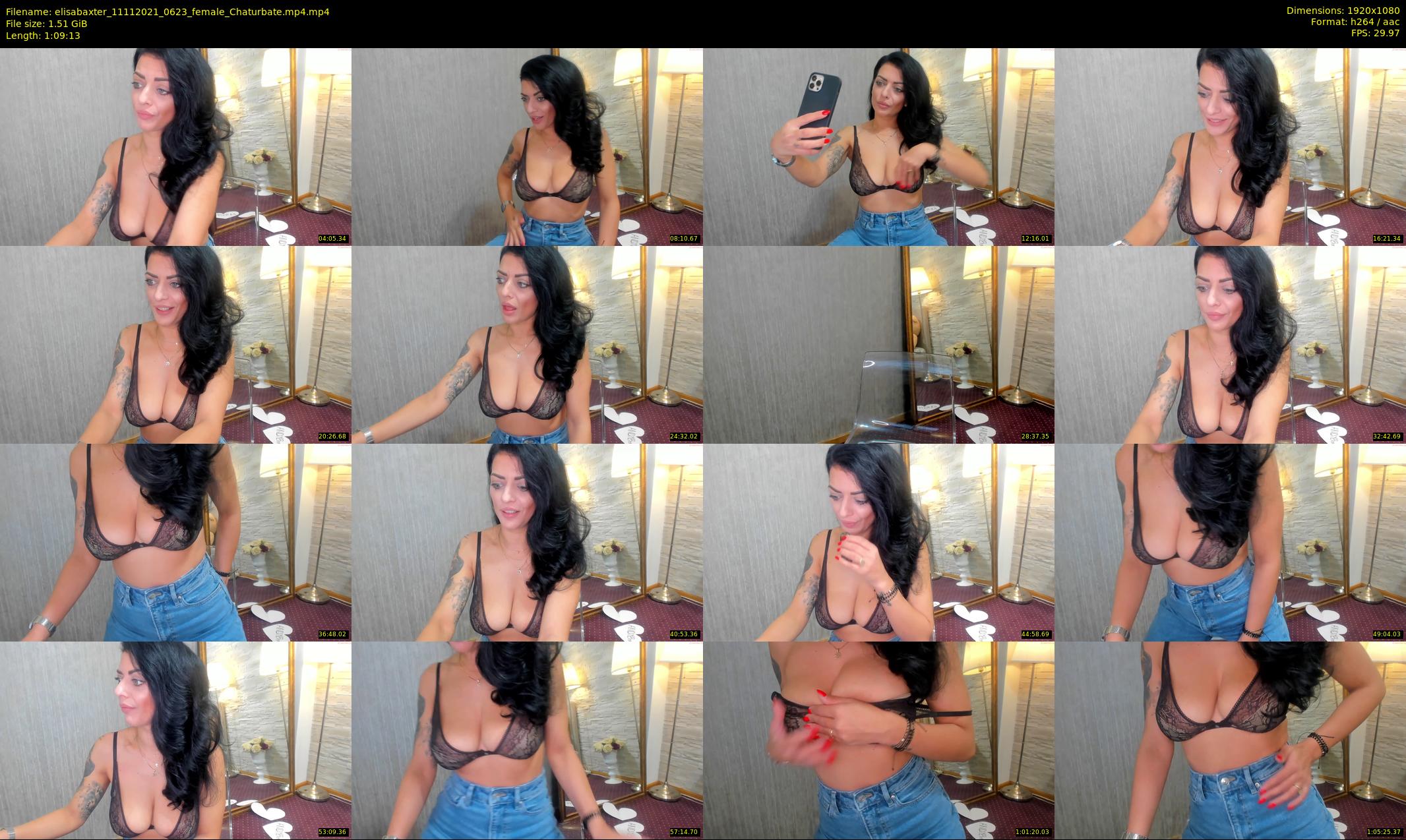 elisabaxter — 70 minute Chaturbate female cam show recording, 1080p, Nov 11, 2021