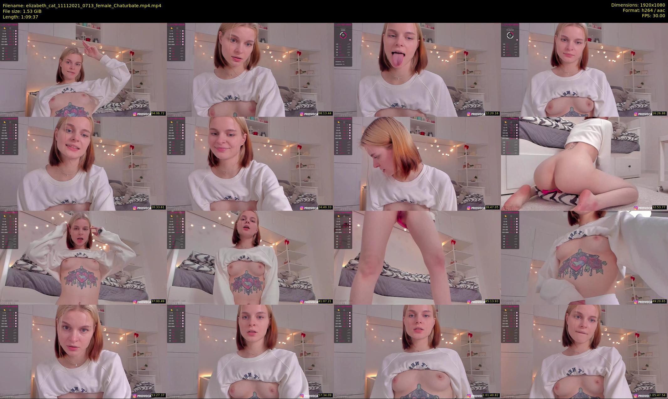 elizabeth_cat — 70 minute Chaturbate female cam show recording, 1080p, Nov 11, 2021