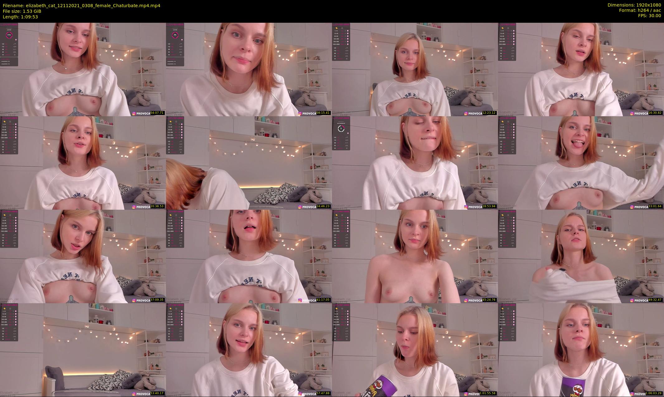 elizabeth_cat — 70 minute Chaturbate female cam show recording, 1080p, Nov 12, 2021
