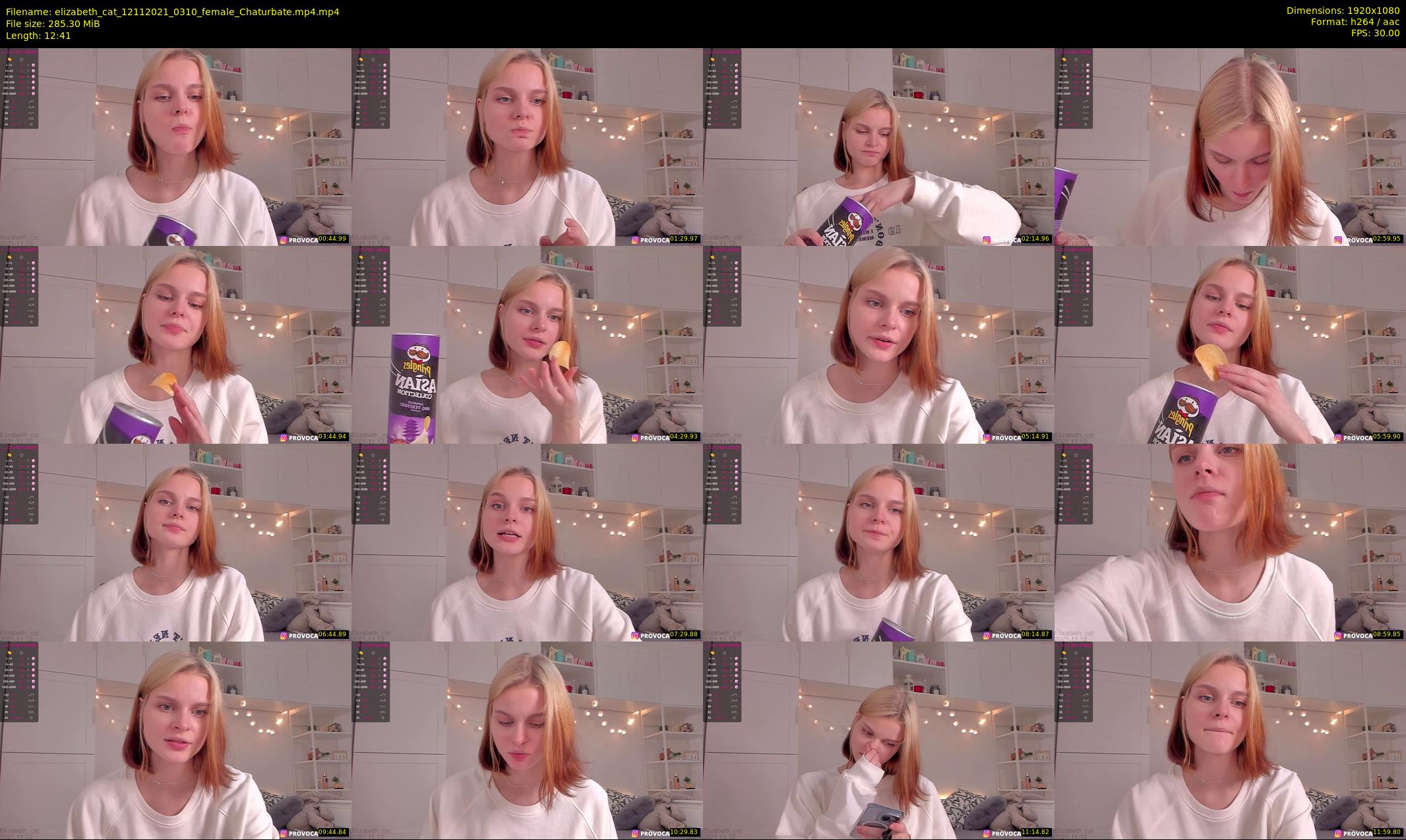 elizabeth_cat — 13 minute Chaturbate female cam show recording, 1080p, Nov 12, 2021