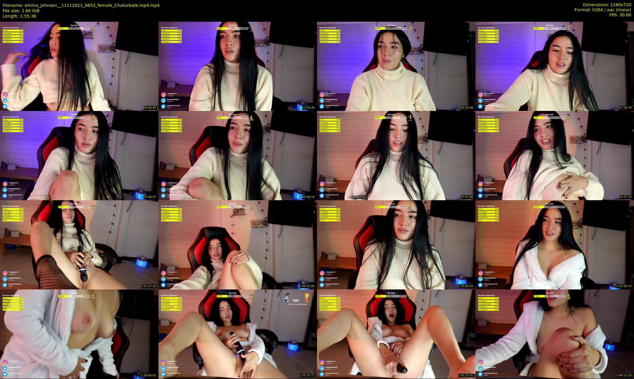emma_johnson_ — 116 minute Chaturbate female cam show recording, 720p, Nov 11, 2021