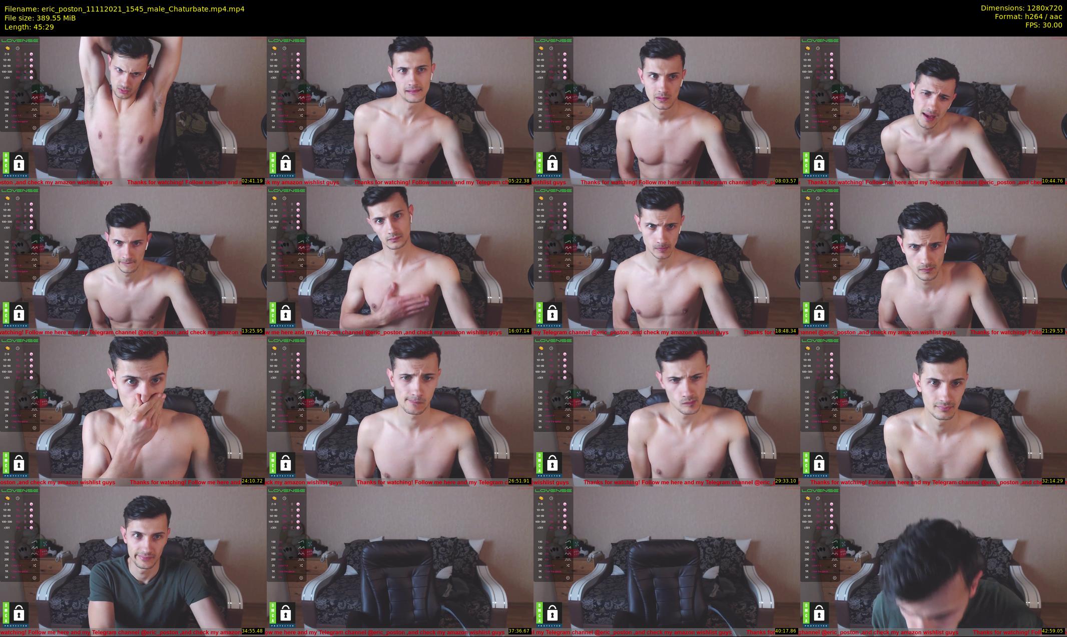 eric_poston — 46 minute Chaturbate male cam show recording, 720p, Nov 11, 2021
