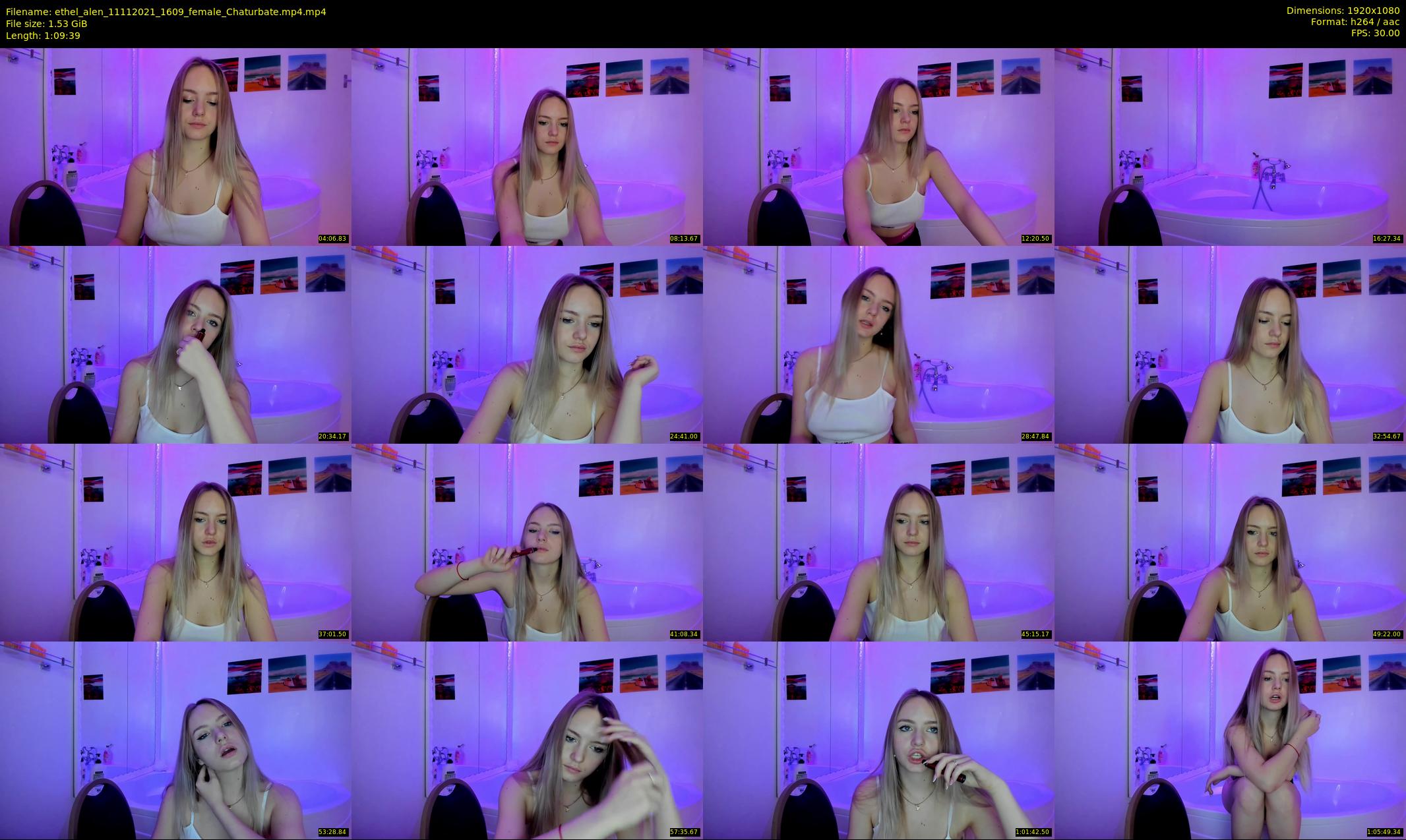 ethel_alen — 70 minute Chaturbate female cam show recording, 1080p, Nov 11, 2021