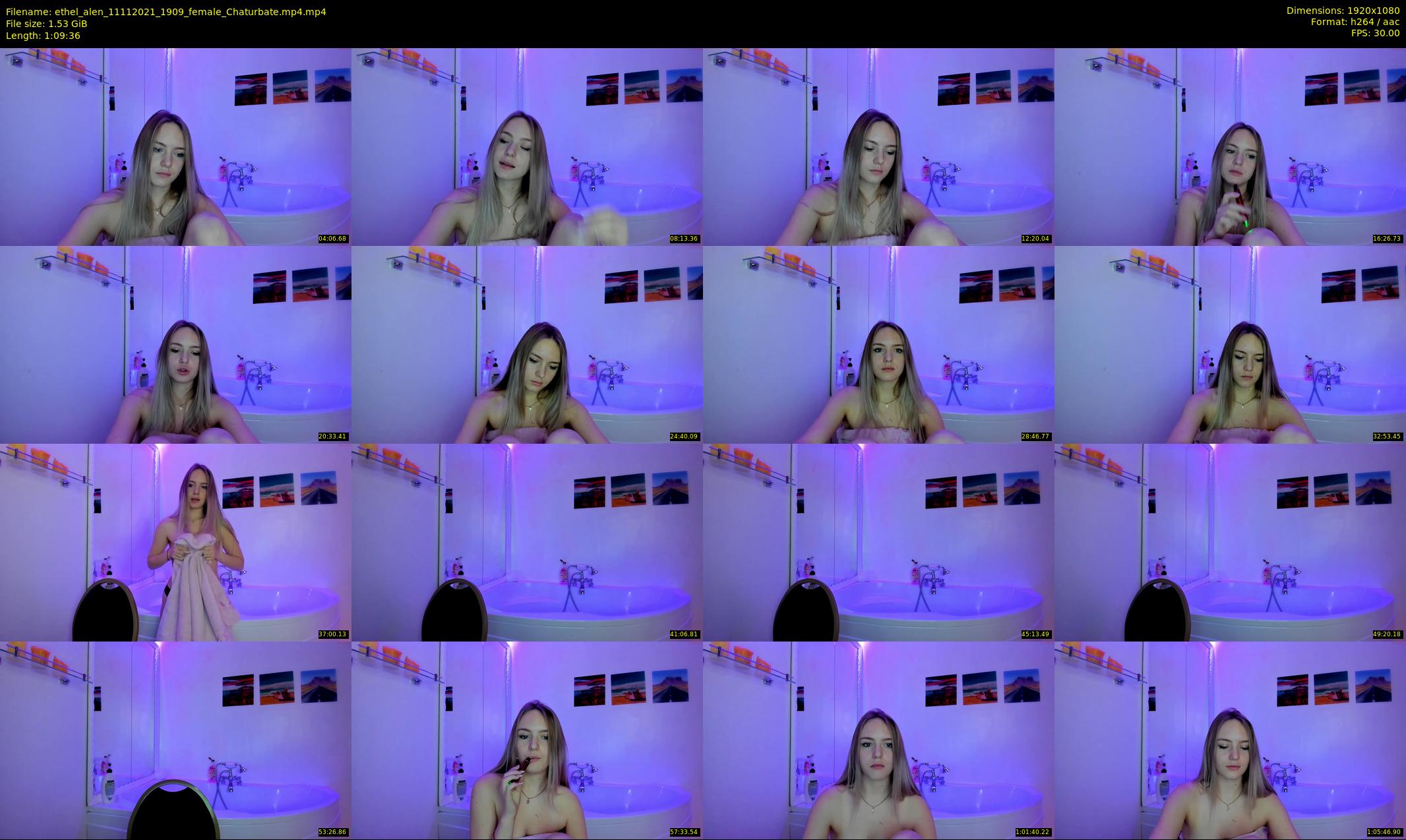 ethel_alen — 70 minute Chaturbate female cam show recording, 1080p, Nov 11, 2021