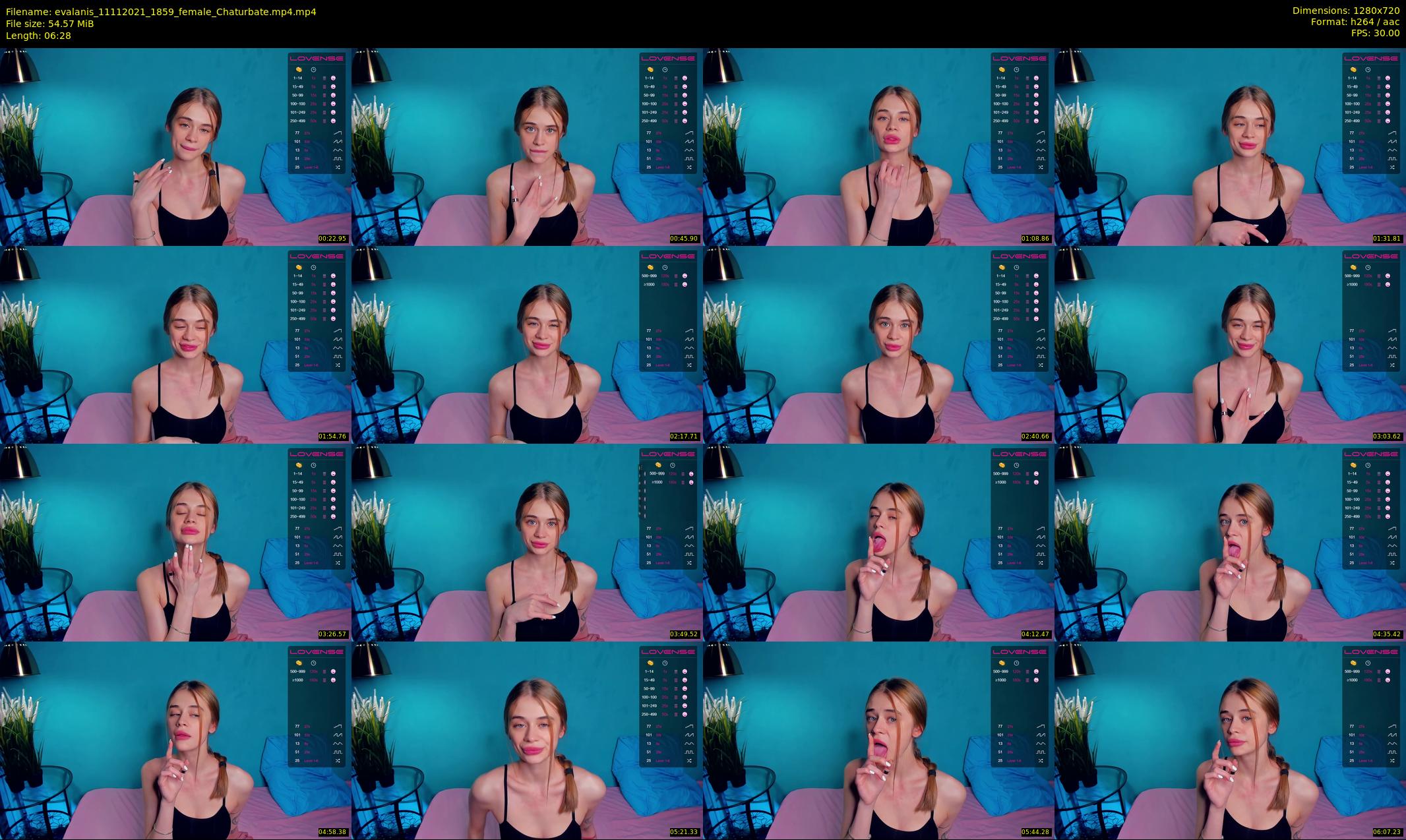 evalanis — 7 minute Chaturbate couple cam show recording, 720p, Nov 11, 2021