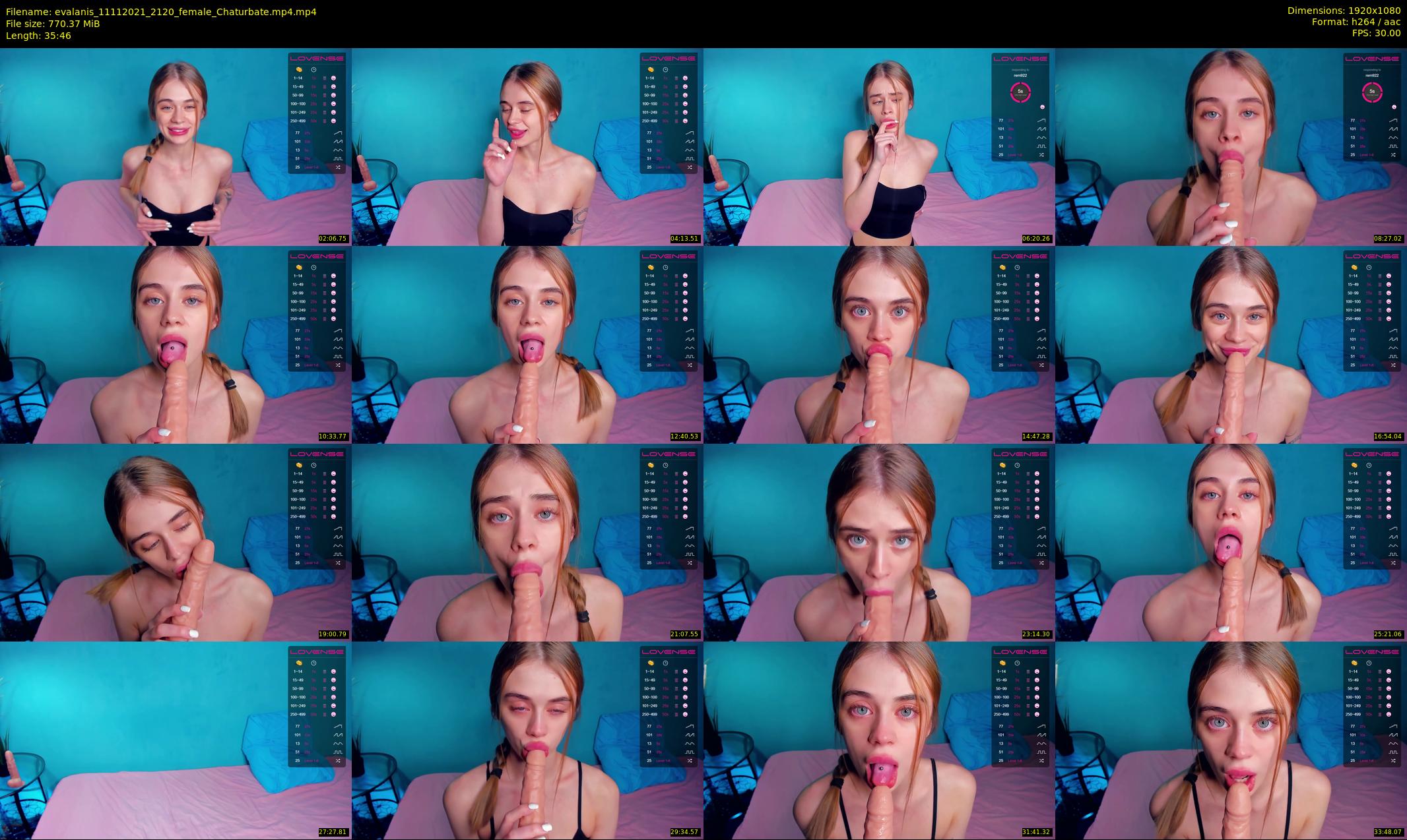 evalanis — 36 minute Chaturbate couple cam show recording, 1080p, Nov 11, 2021