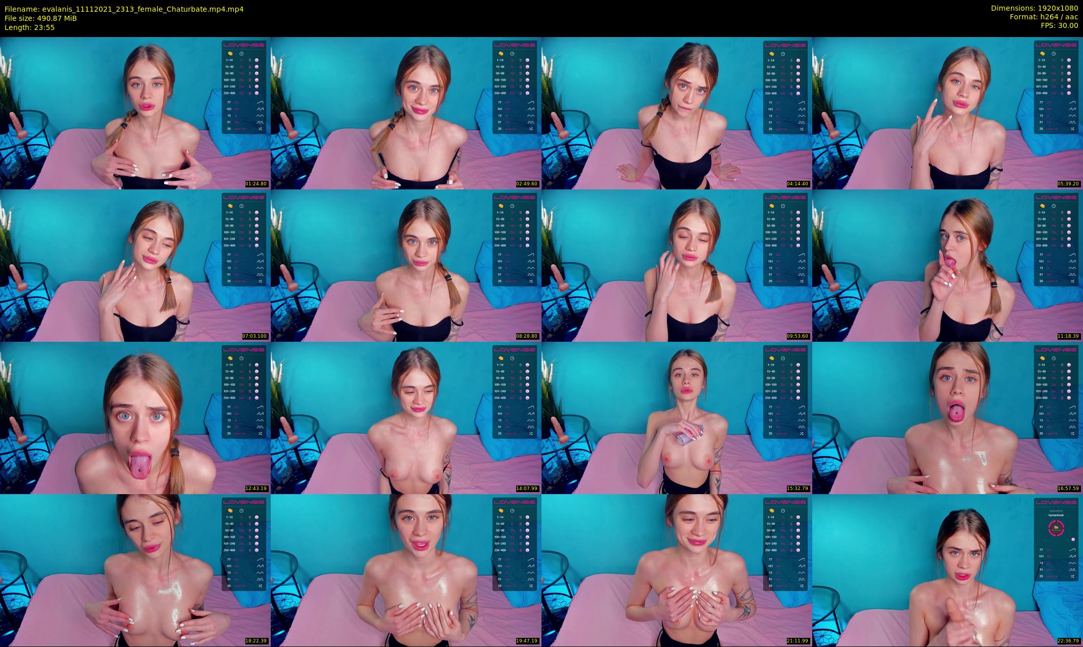 evalanis — 24 minute Chaturbate couple cam show recording, 1080p, Nov 11, 2021