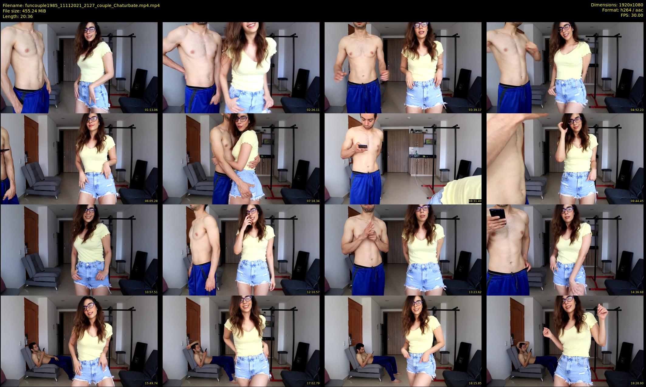 funcouple1985 — 21 minute Chaturbate couple cam show recording, 1080p, Nov 11, 2021