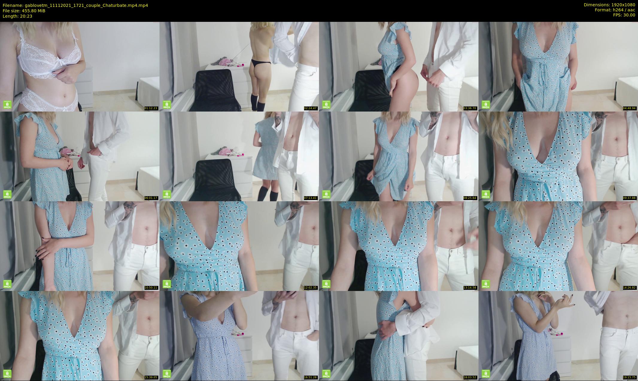 gablovetm — 21 minute Chaturbate couple cam show recording, 1080p, Nov 11, 2021