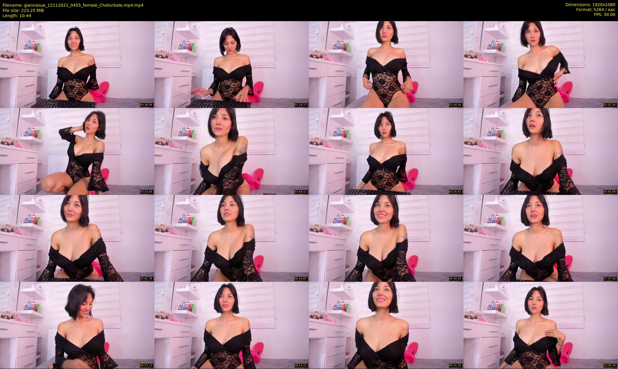 giannasue — 11 minute Chaturbate female cam show recording, 1080p, Nov 12, 2021
