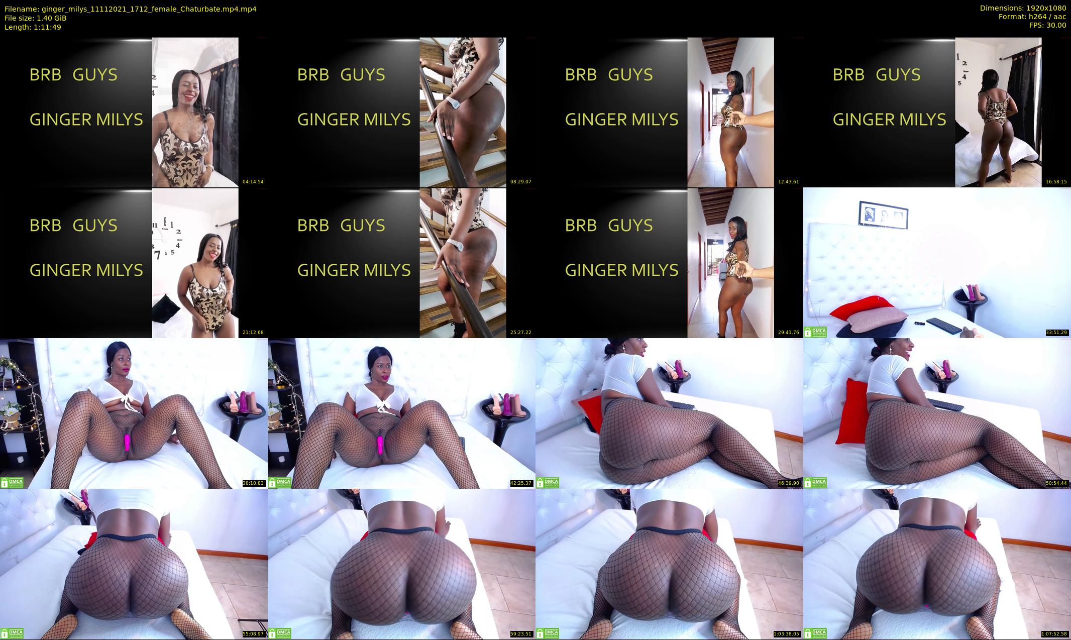 ginger_milys — 72 minute Chaturbate female cam show recording, 1080p, Nov 11, 2021