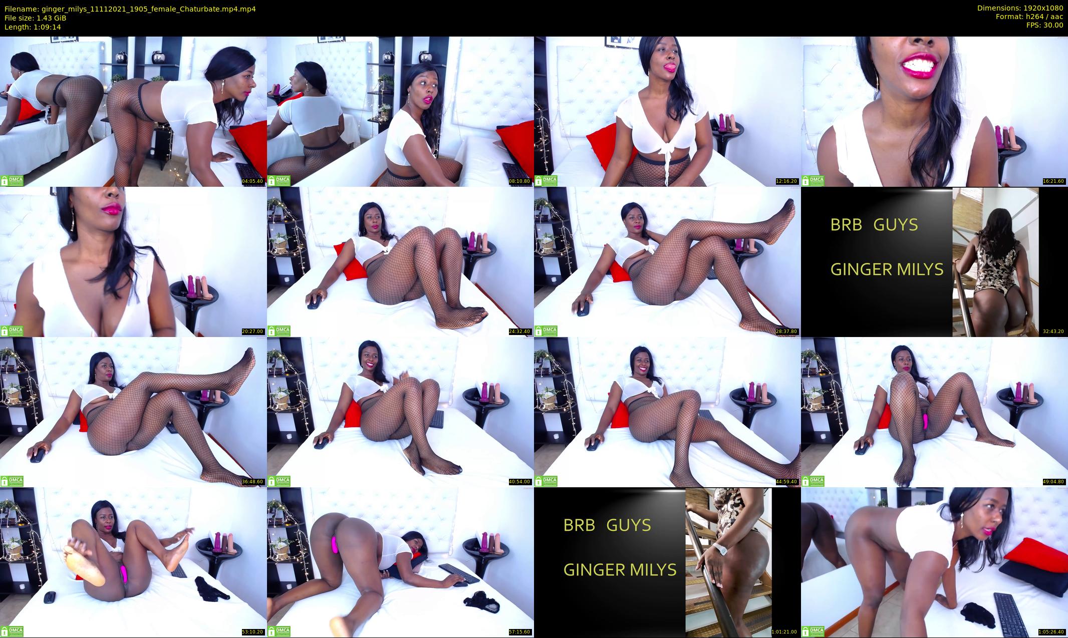 ginger_milys — 70 minute Chaturbate female cam show recording, 1080p, Nov 11, 2021