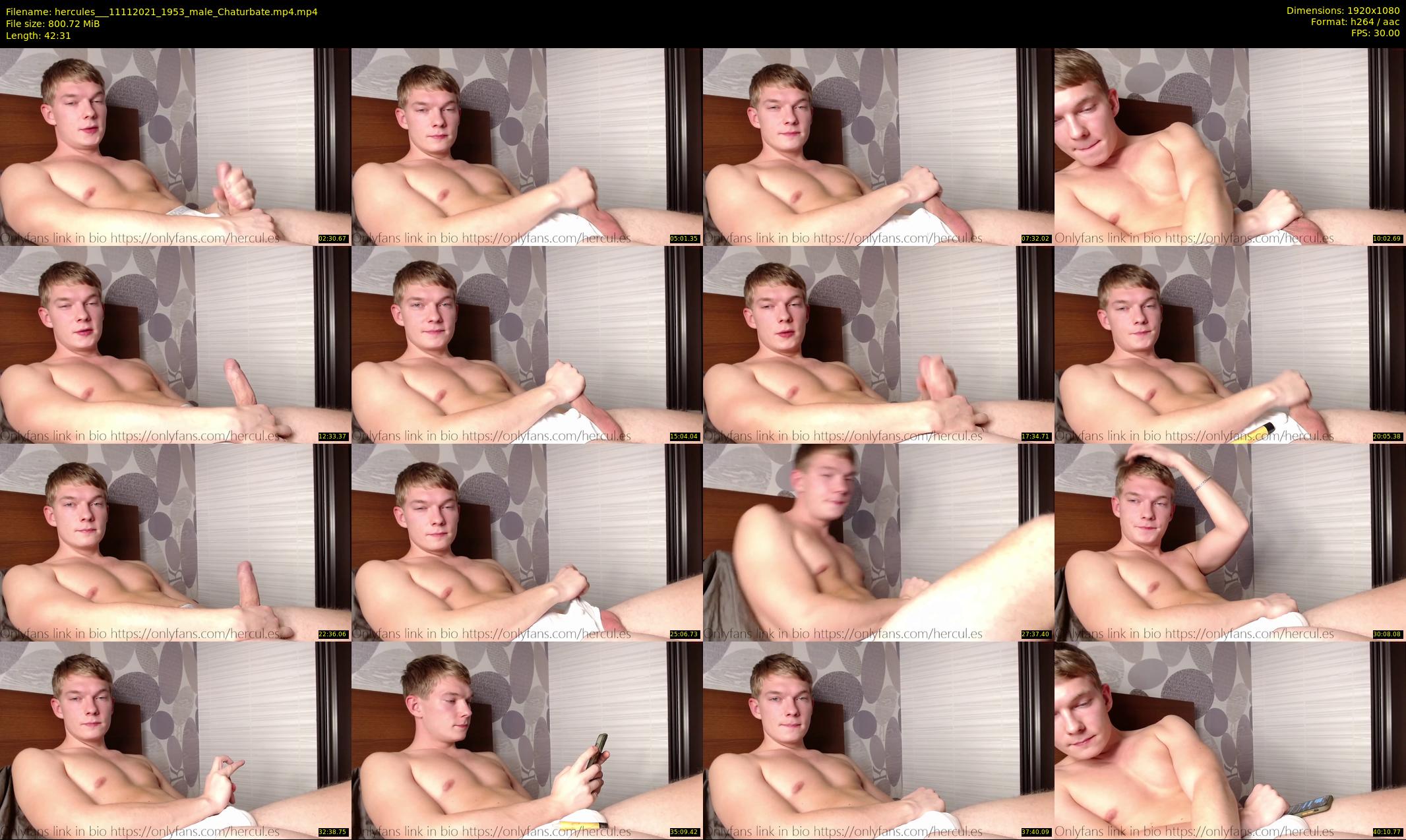 hercules__ — 43 minute Chaturbate male cam show recording, 1080p, Nov 11, 2021