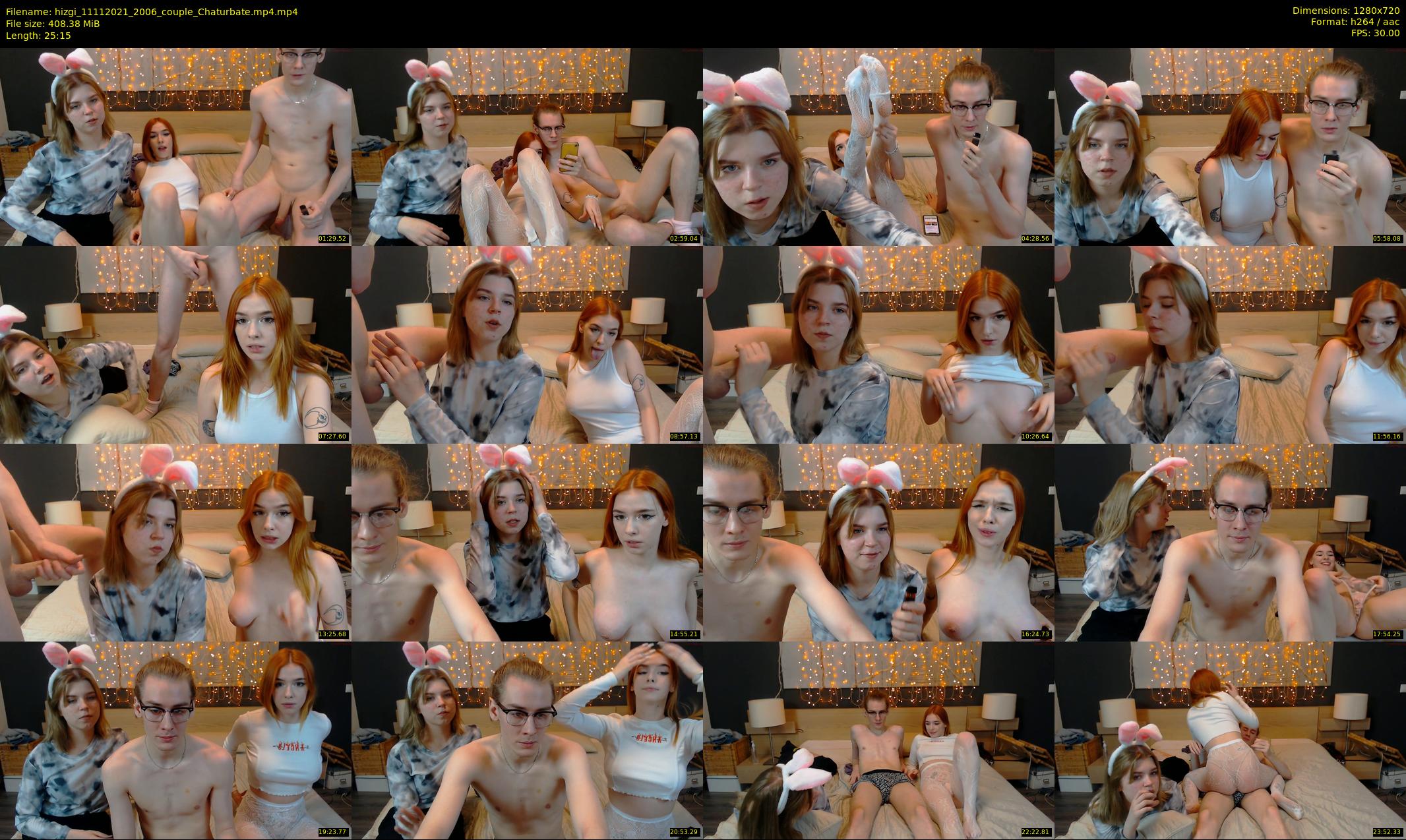 hizgi — 26 minute Chaturbate couple cam show recording, 720p, Nov 11, 2021