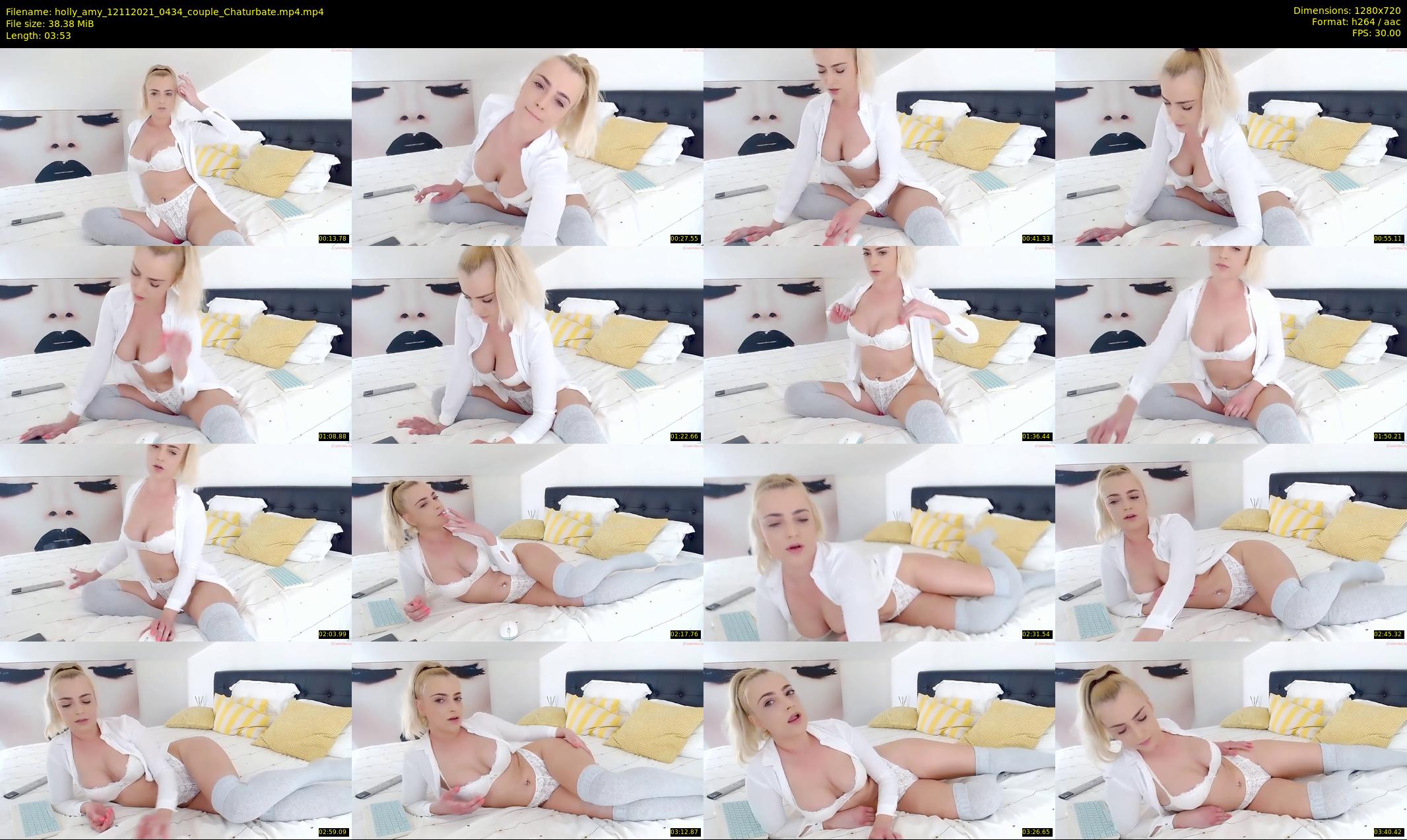 holly_amy — 4 minute Chaturbate couple cam show recording, 720p, Nov 12, 2021