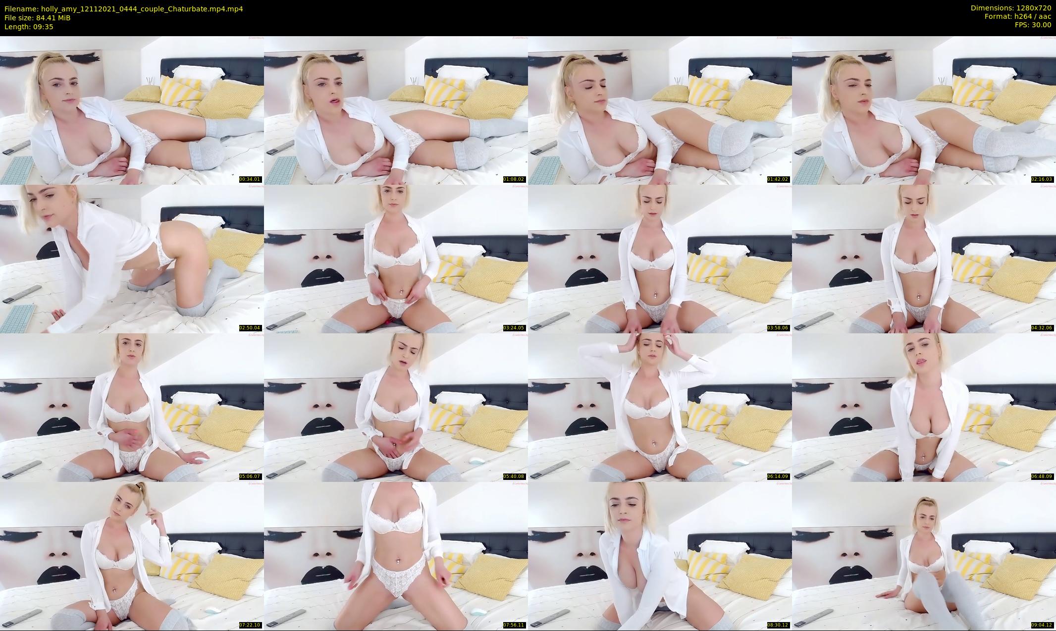 holly_amy — 10 minute Chaturbate couple cam show recording, 720p, Nov 12, 2021