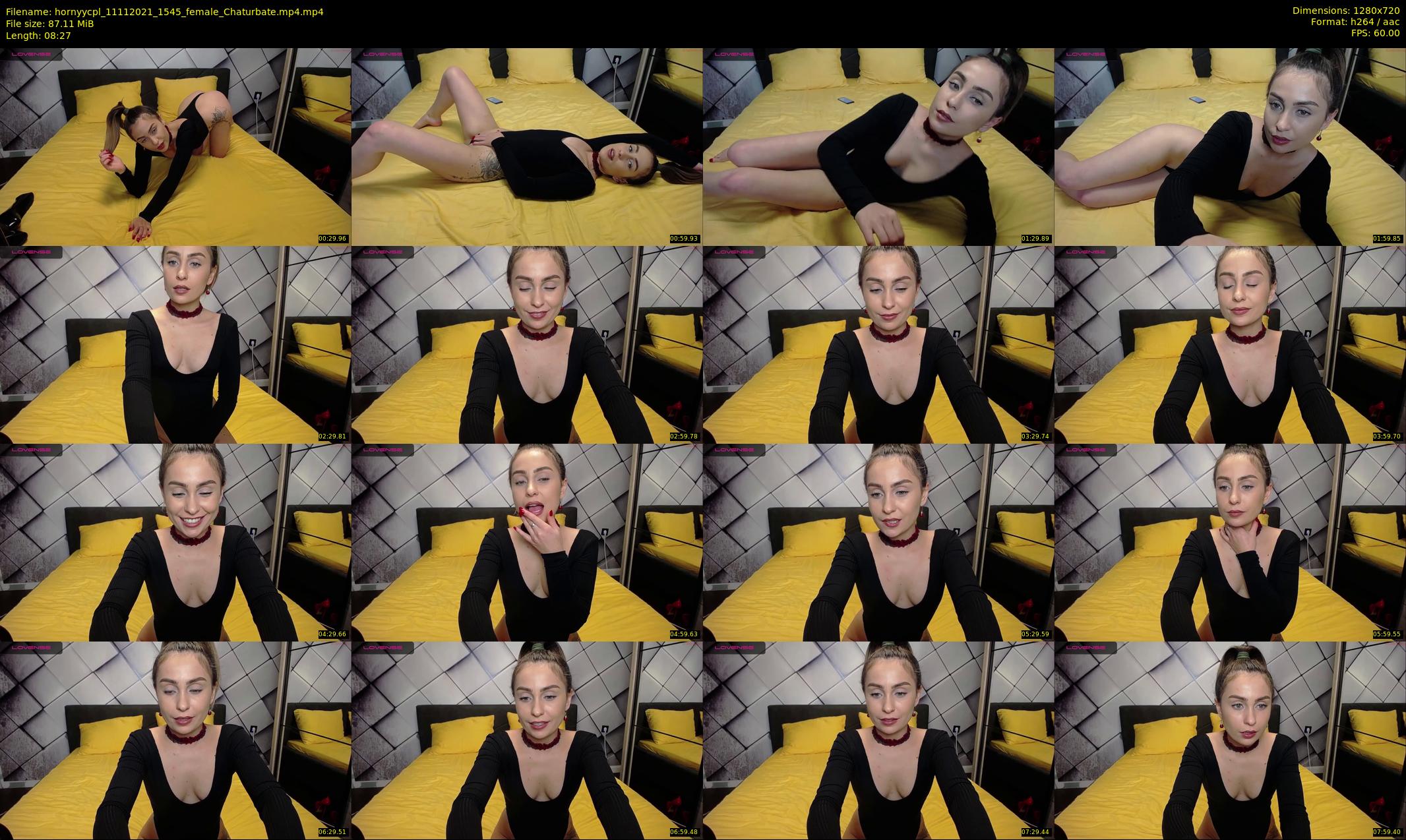 hornyycpl — 9 minute Chaturbate couple cam show recording, 720p, Nov 11, 2021